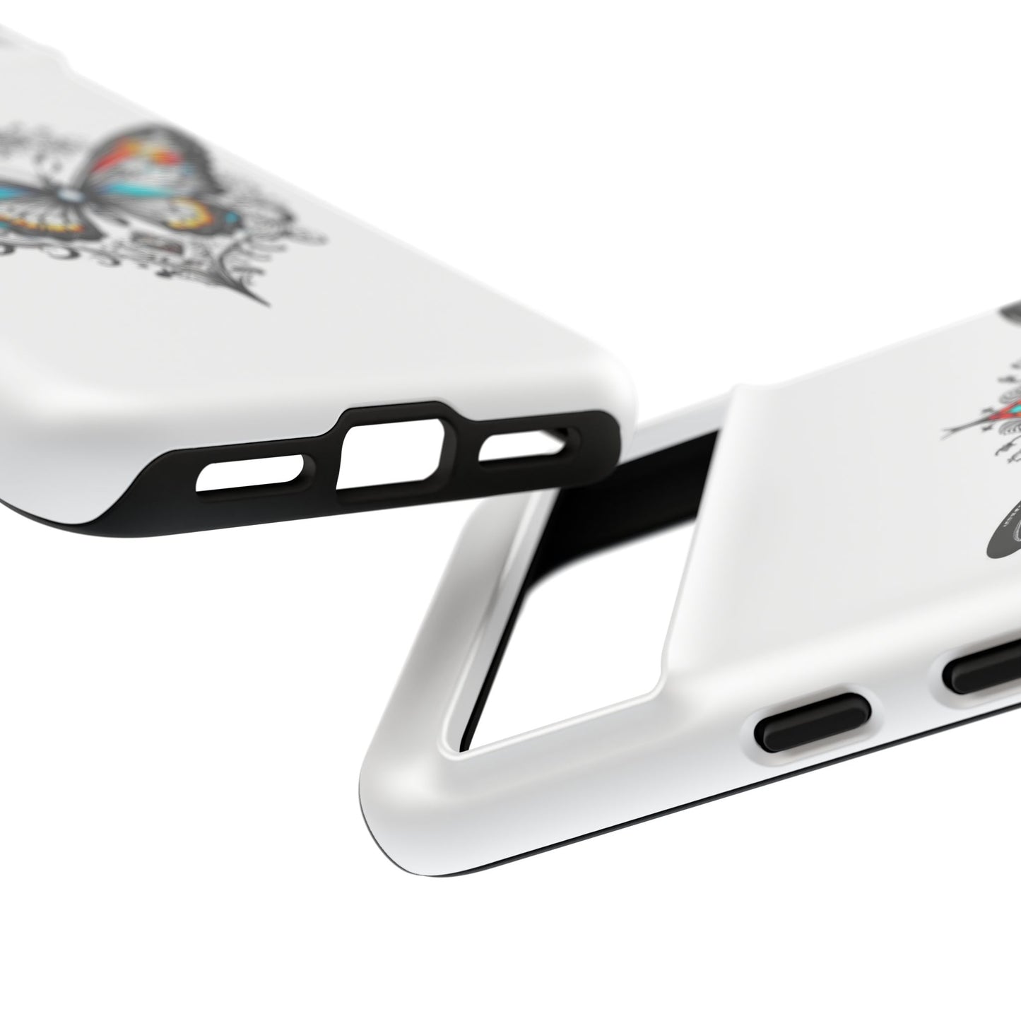 Butterfly Tough Case - Stylish Phone Protection