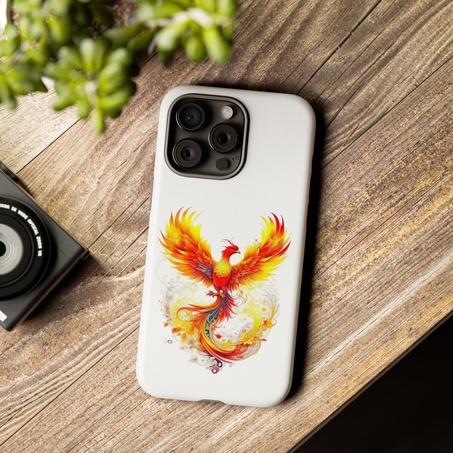 Phoenix Flame Phone Case - Tough & Stylish Protection