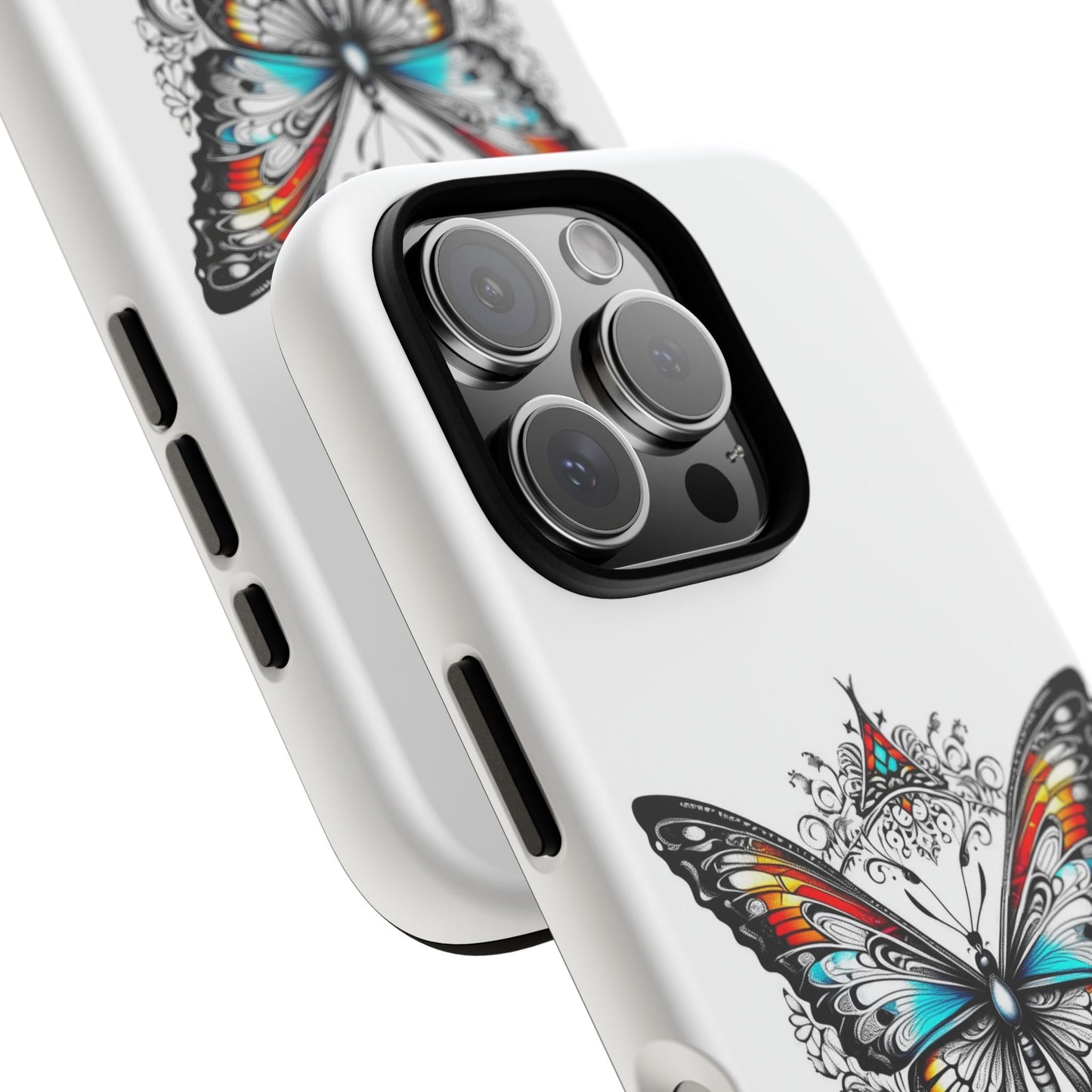 Butterfly Tough Case - Stylish Phone Protection