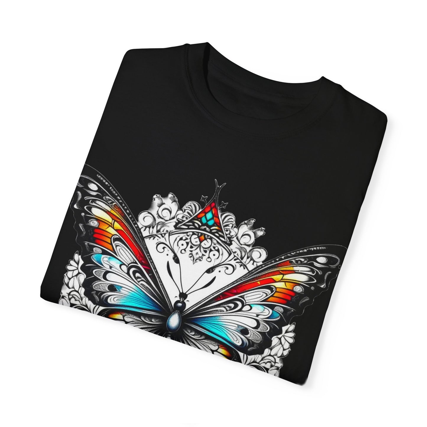 Colorful Butterfly Graphic Unisex T-Shirt - Perfect for Nature Lovers and Special Occasions