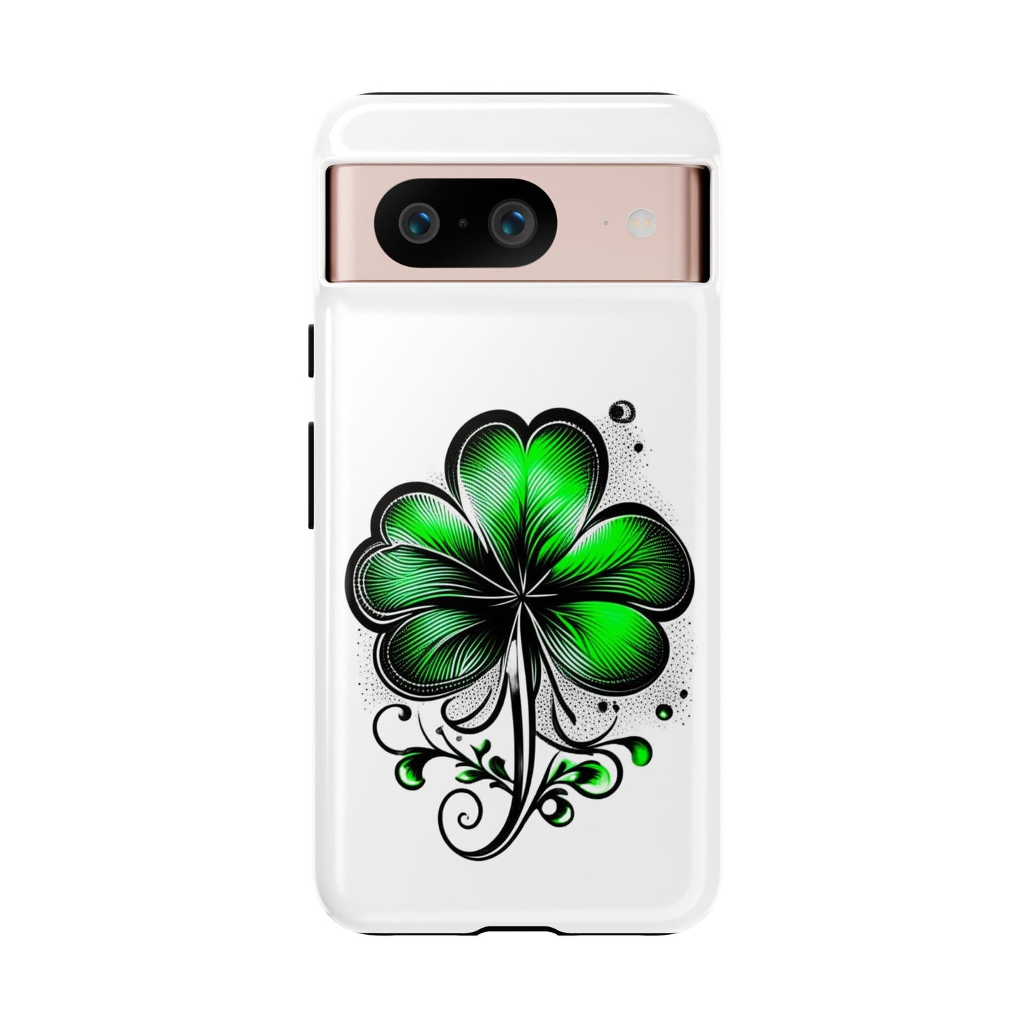 St. Patrick's Day Shamrock Phone Case - Tough & Stylish