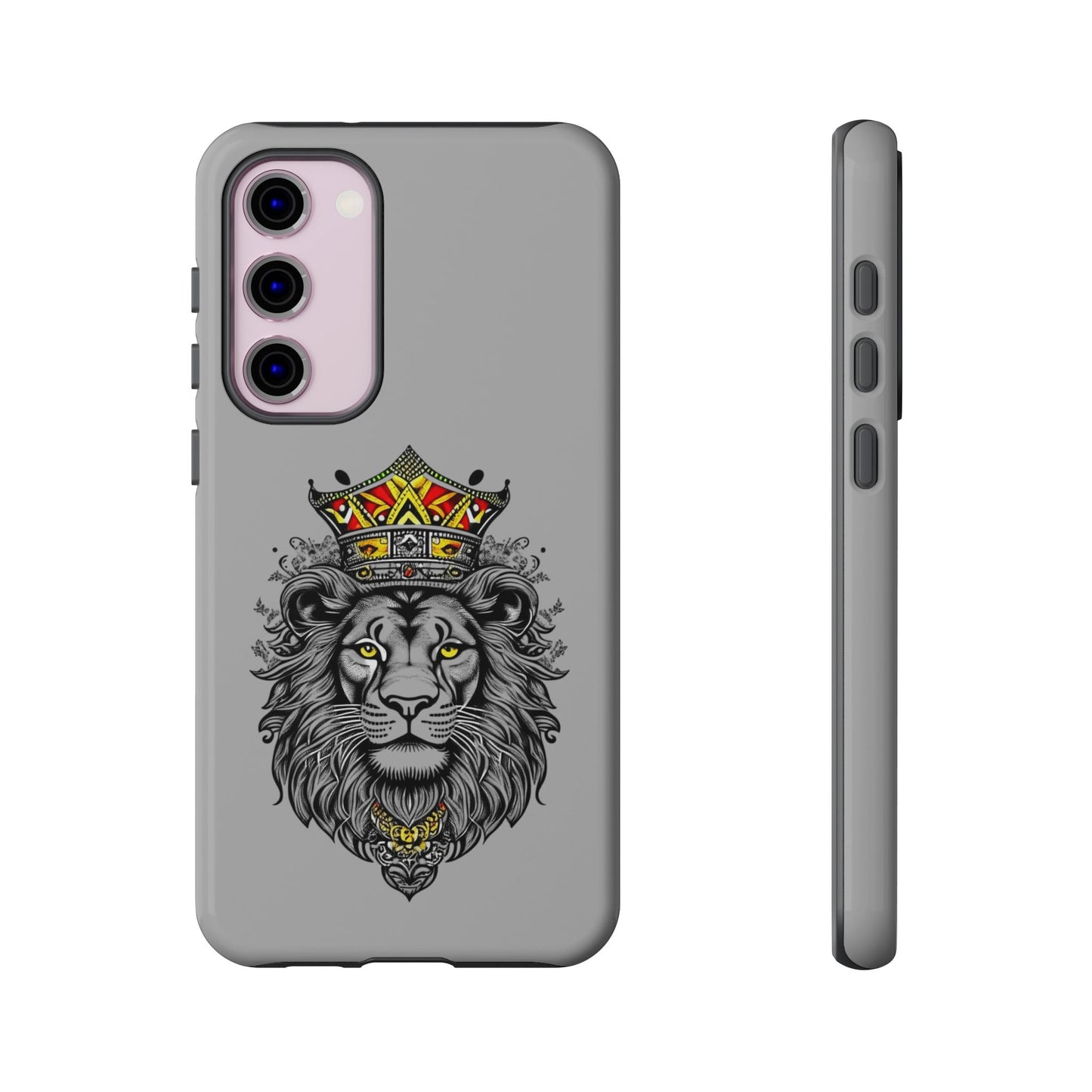 Lion King Phone Case - Tough Cases with Royal Crown Design