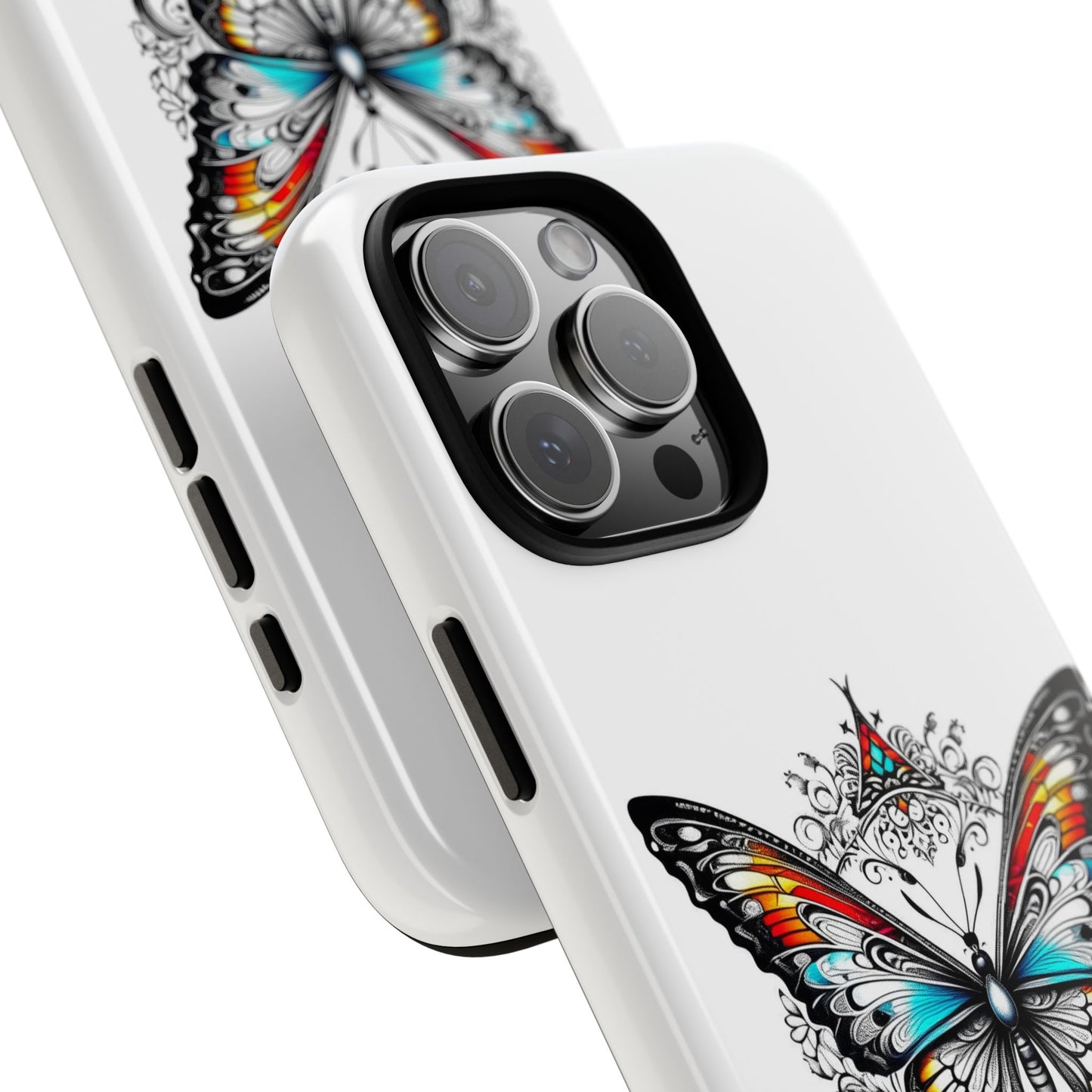 Butterfly Tough Case - Stylish Phone Protection