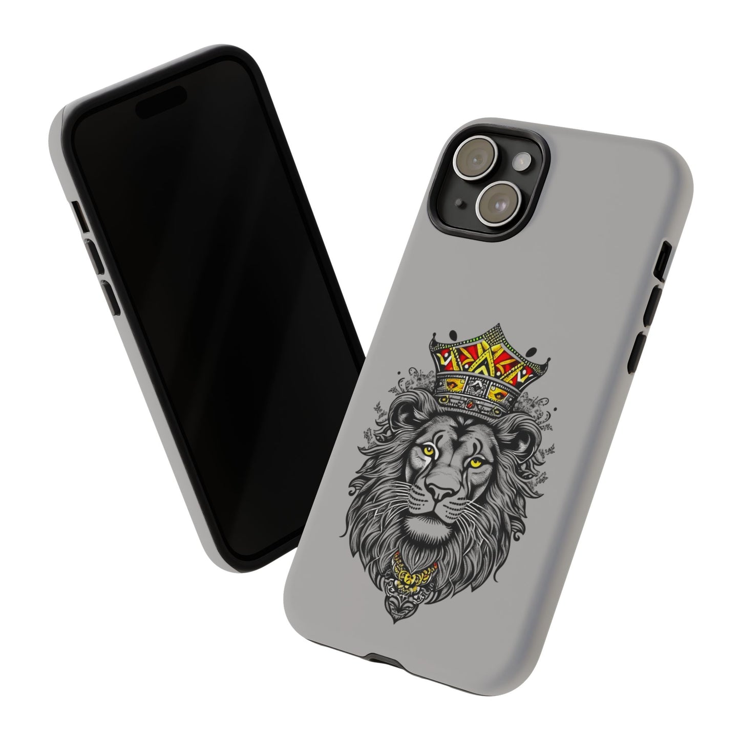 Lion King Phone Case - Tough Cases with Royal Crown Design