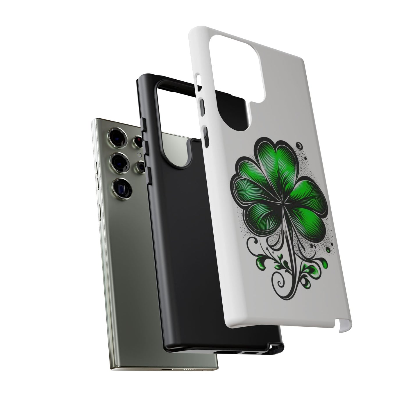 St. Patrick's Day Shamrock Phone Case - Tough & Stylish