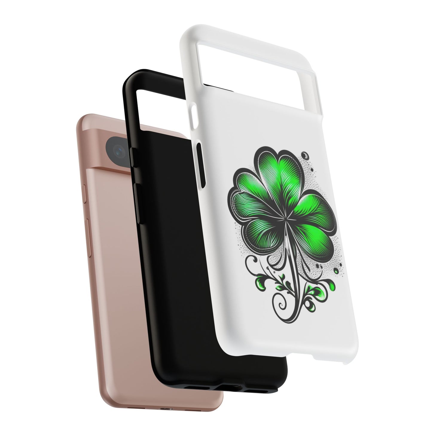 St. Patrick's Day Shamrock Phone Case - Tough & Stylish