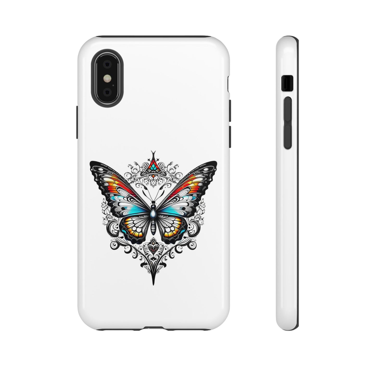 Butterfly Tough Case - Stylish Phone Protection
