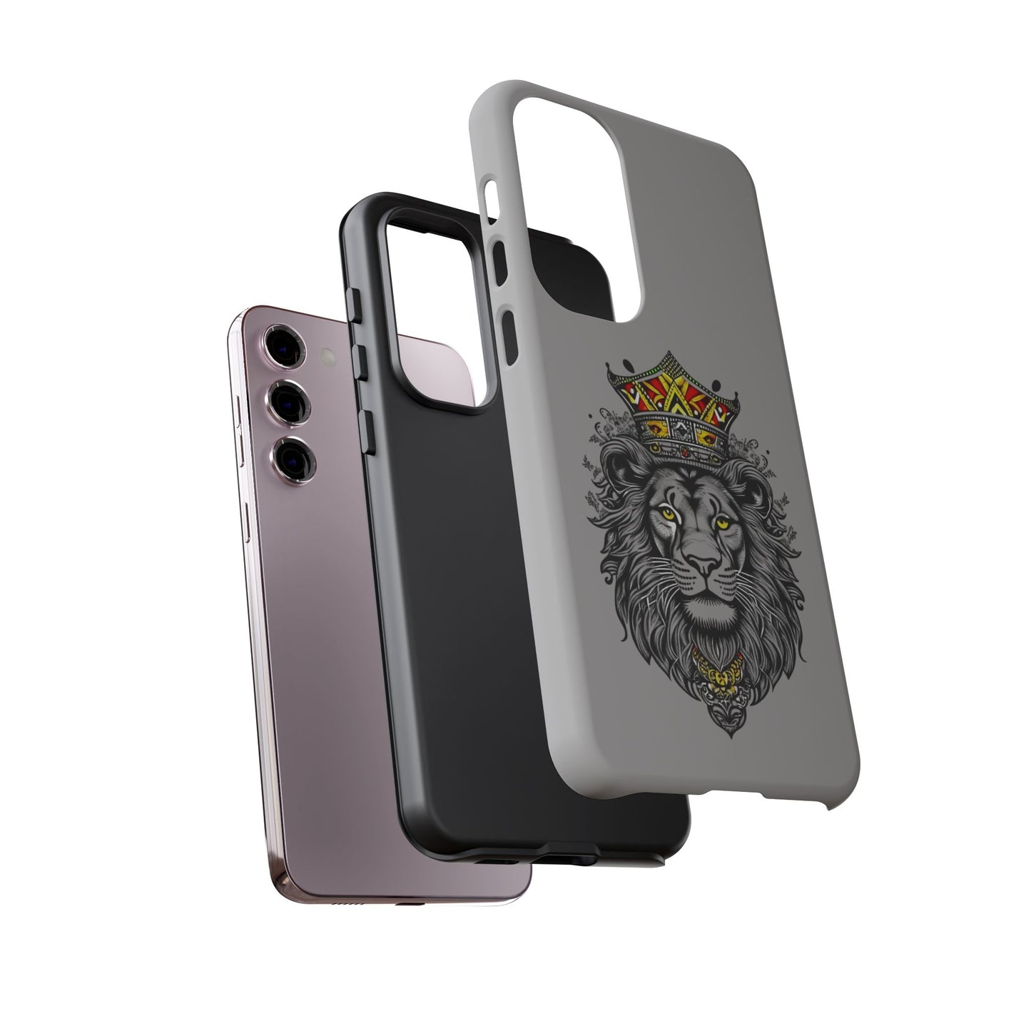 Lion King Phone Case - Tough Cases with Royal Crown Design