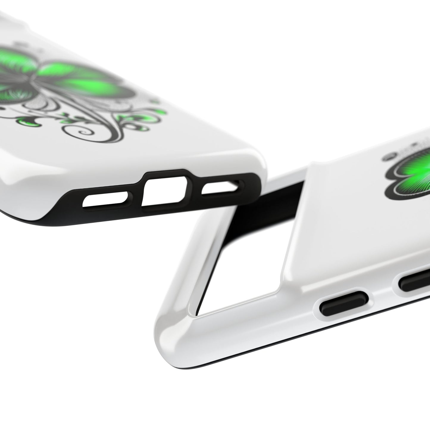 St. Patrick's Day Shamrock Phone Case - Tough & Stylish