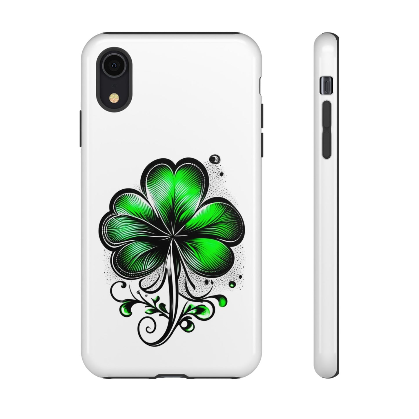 St. Patrick's Day Shamrock Phone Case - Tough & Stylish