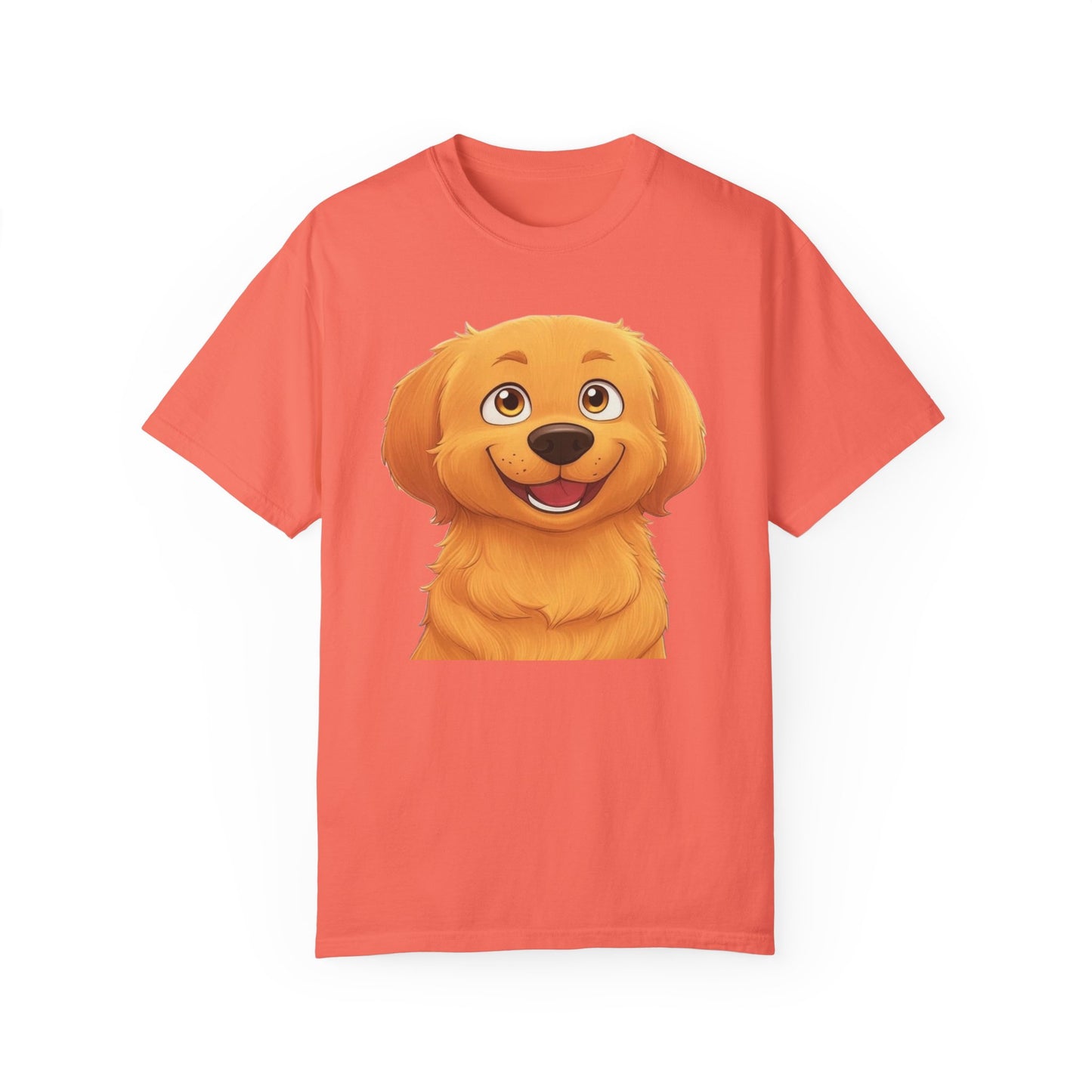 Cute Golden Retriever Graphic Unisex T-Shirt