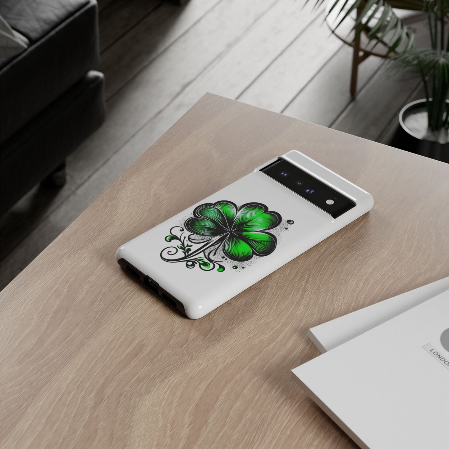 St. Patrick's Day Shamrock Phone Case - Tough & Stylish