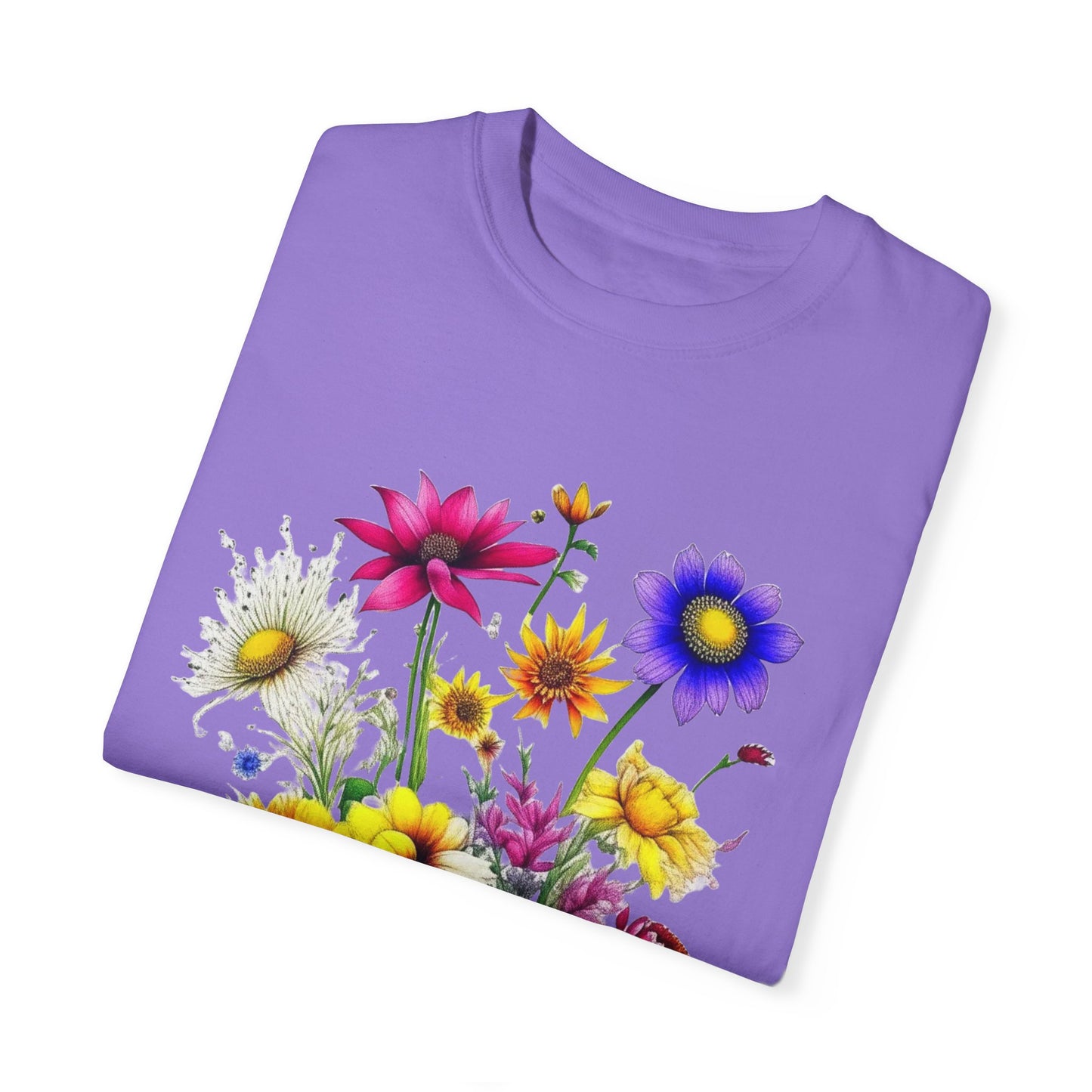 Floral Bouquet Unisex T-Shirt – Perfect for Spring Celebrations