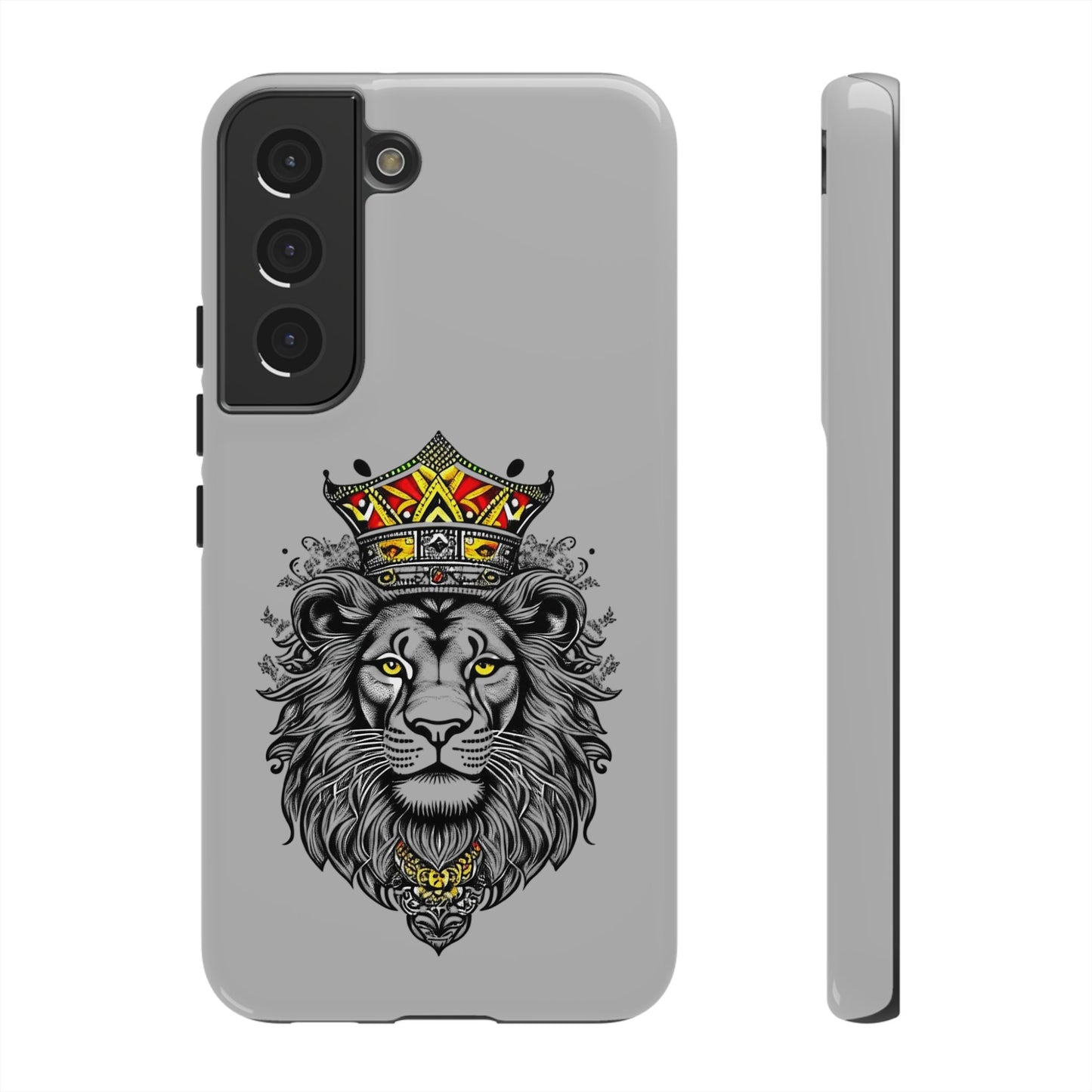 Lion King Phone Case - Tough Cases with Royal Crown Design