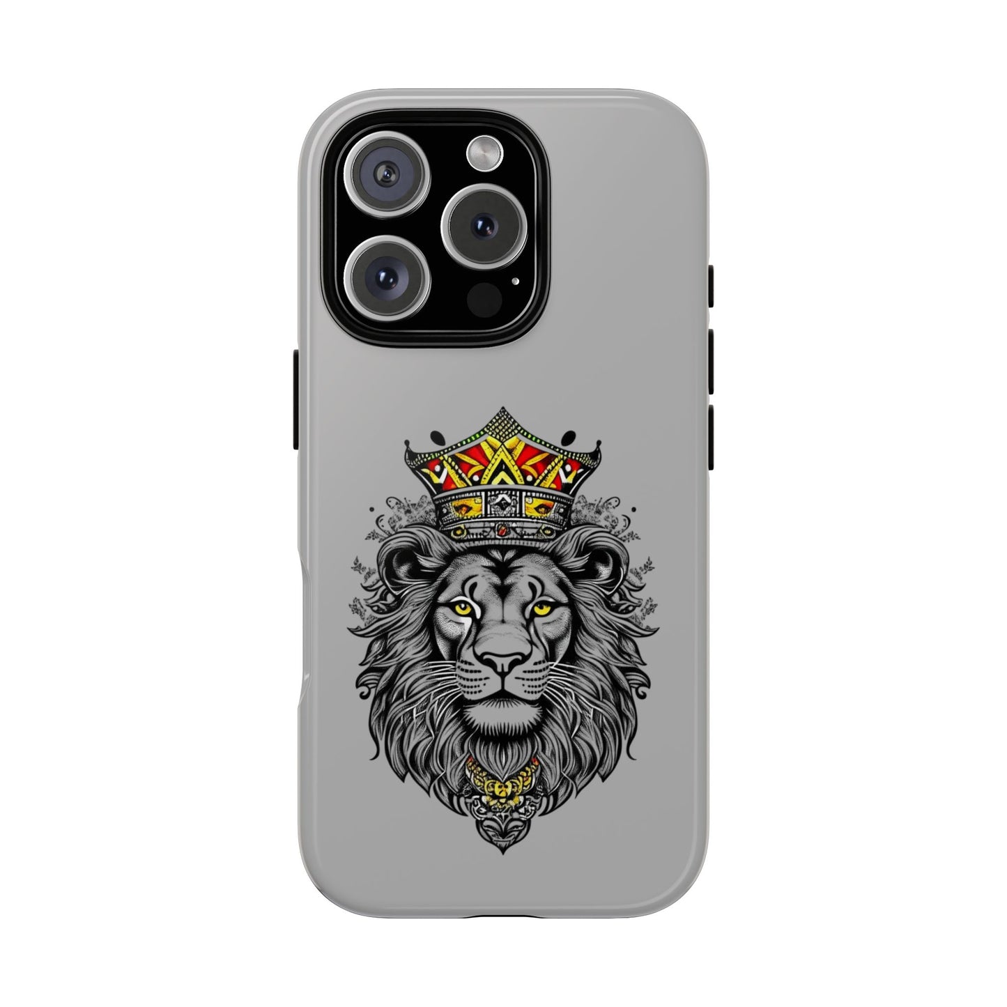 Lion King Phone Case - Tough Cases with Royal Crown Design