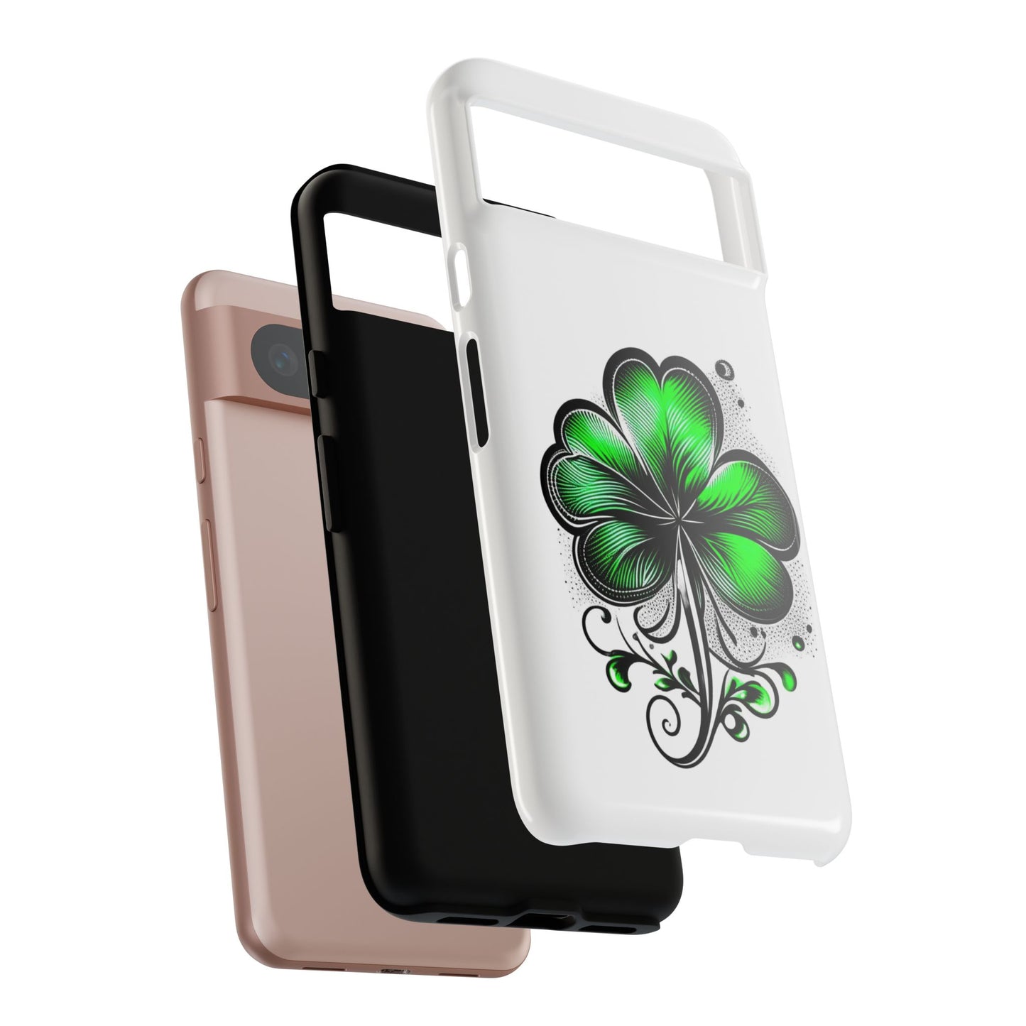 St. Patrick's Day Shamrock Phone Case - Tough & Stylish