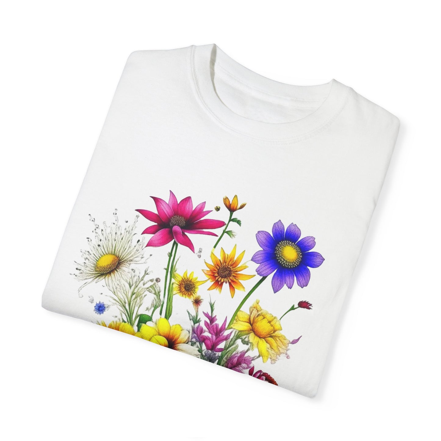 Floral Bouquet Unisex T-Shirt – Perfect for Spring Celebrations