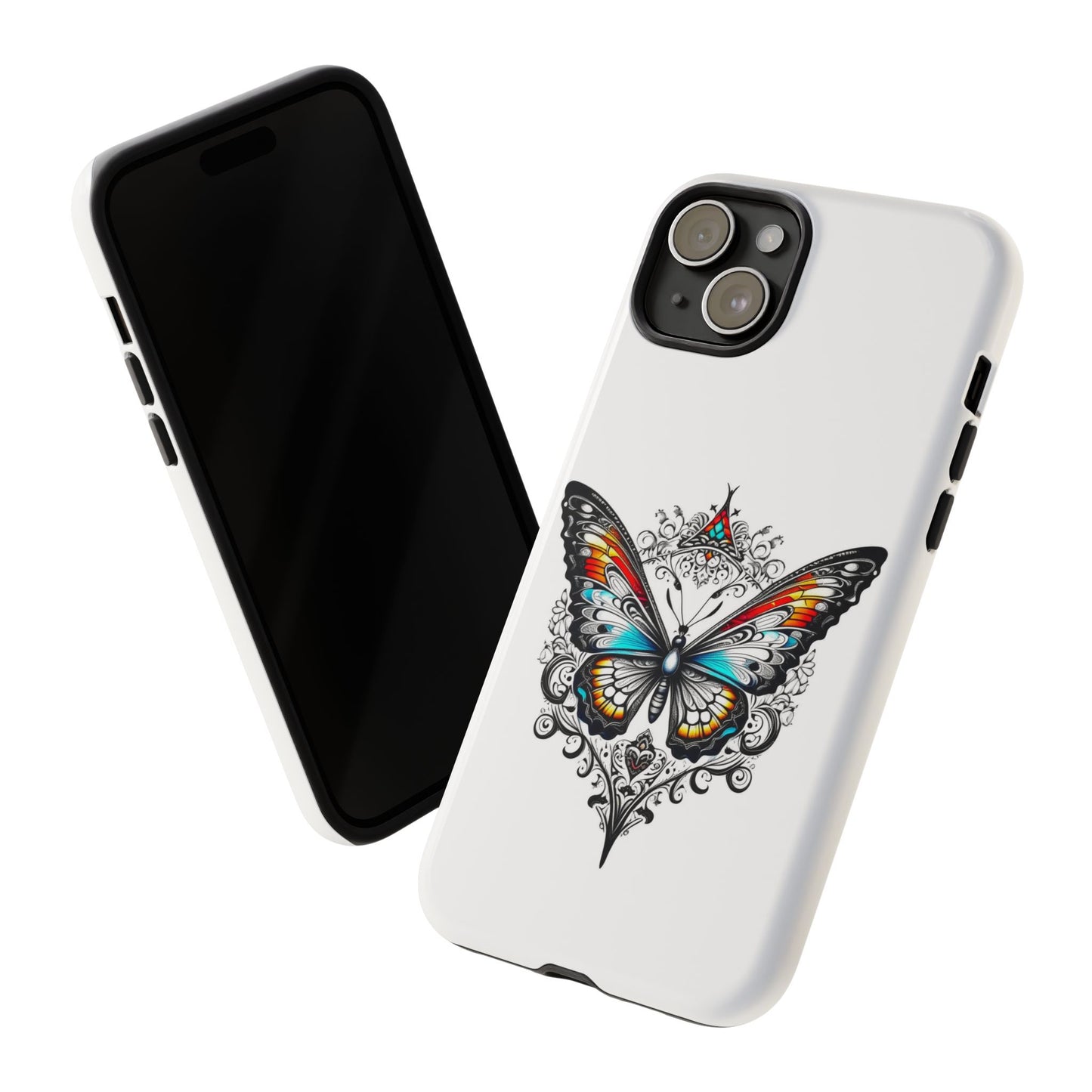Butterfly Tough Case - Stylish Phone Protection