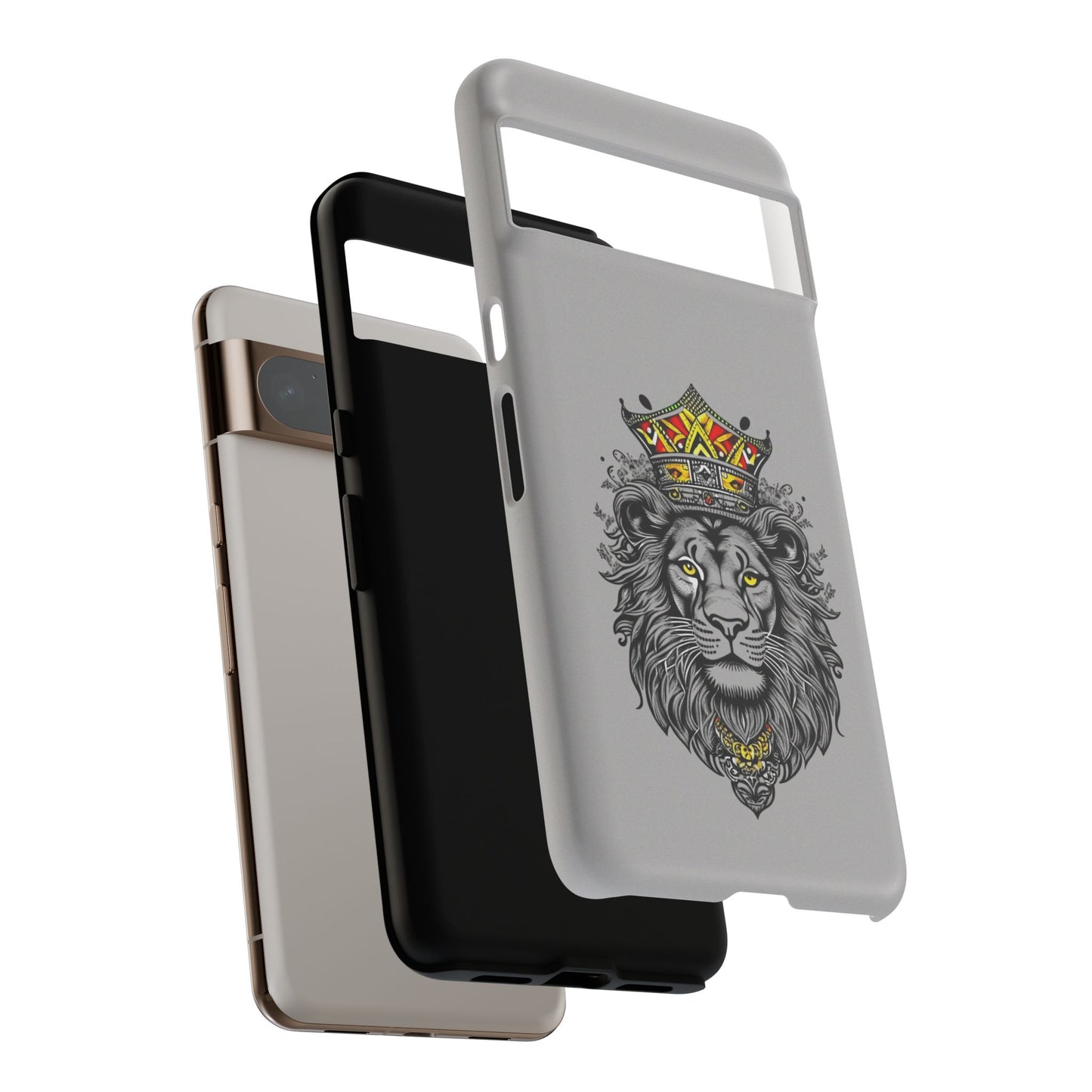Lion King Phone Case - Tough Cases with Royal Crown Design