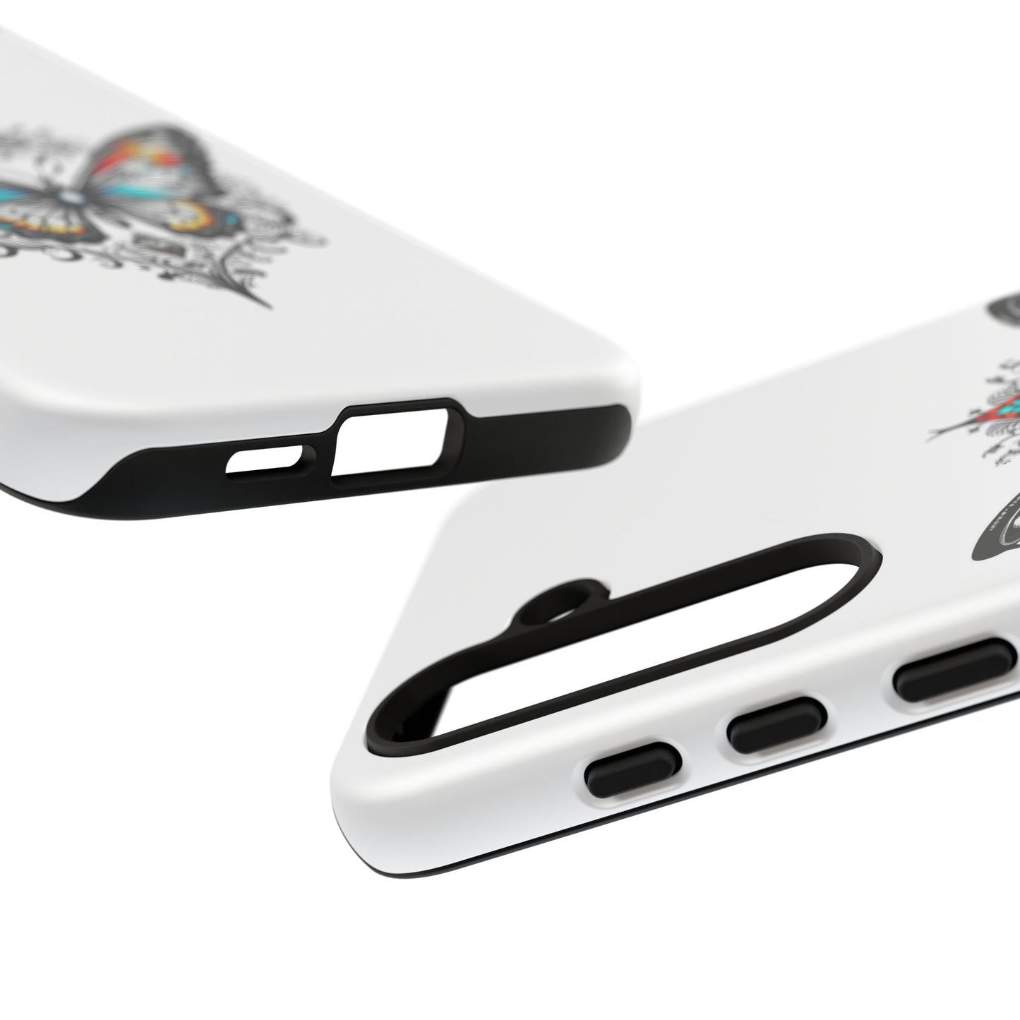 Butterfly Tough Case - Stylish Phone Protection