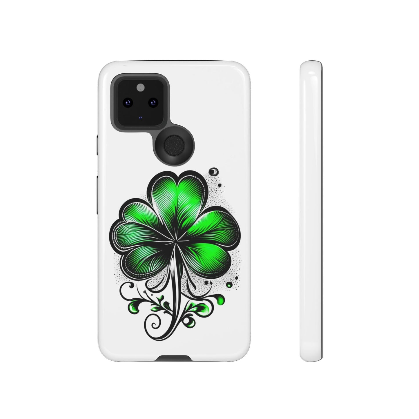 St. Patrick's Day Shamrock Phone Case - Tough & Stylish
