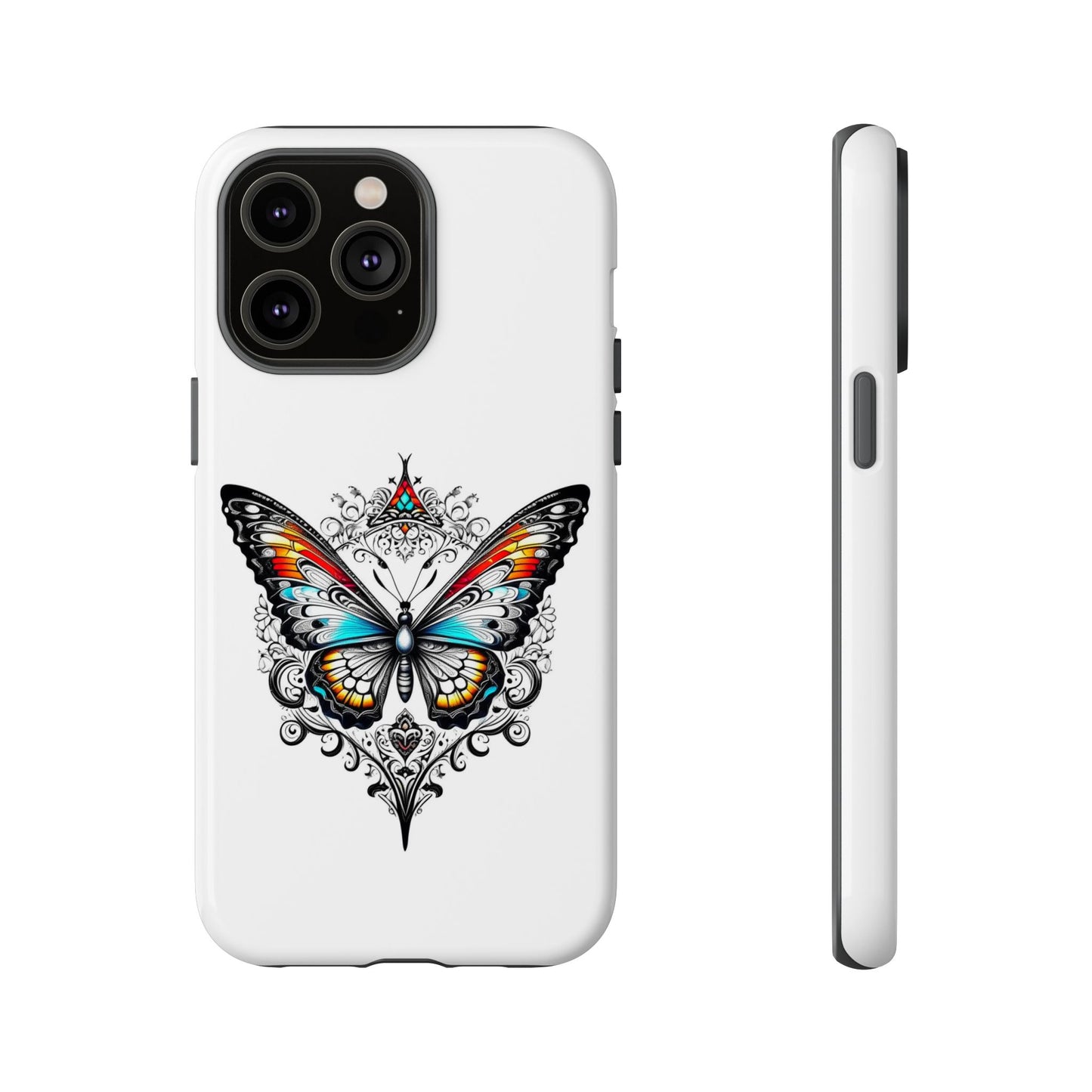 Butterfly Tough Case - Stylish Phone Protection