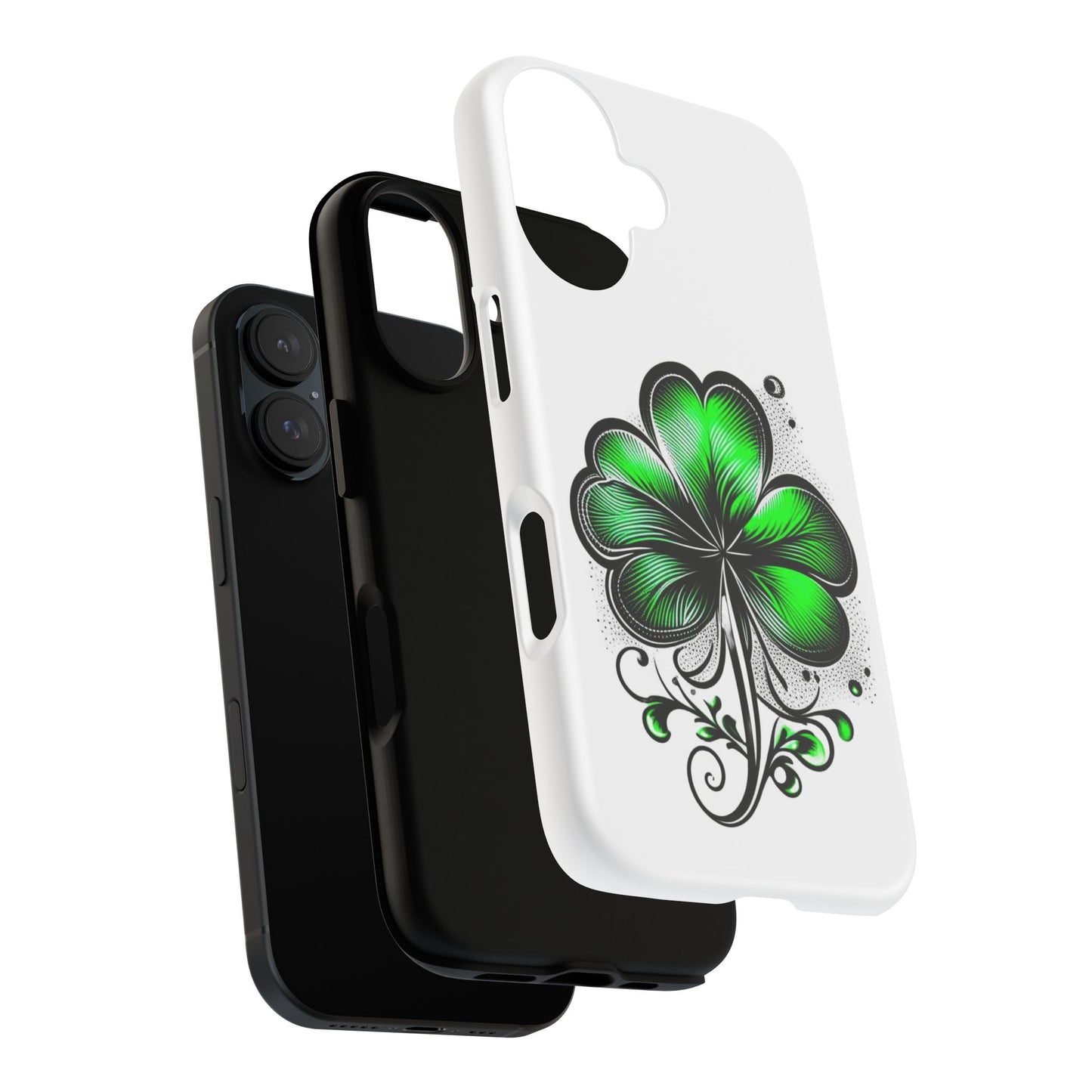 St. Patrick's Day Shamrock Phone Case - Tough & Stylish