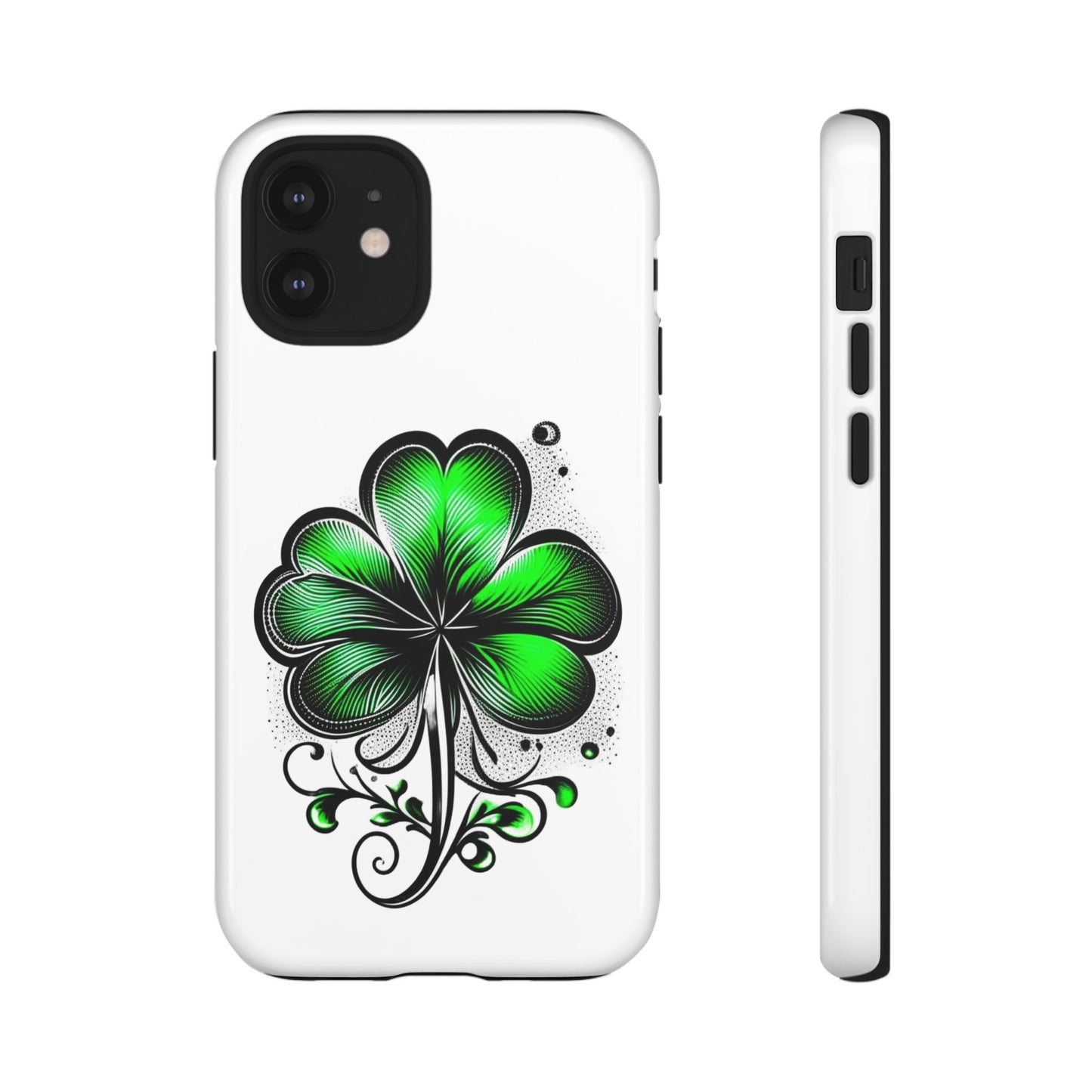 St. Patrick's Day Shamrock Phone Case - Tough & Stylish