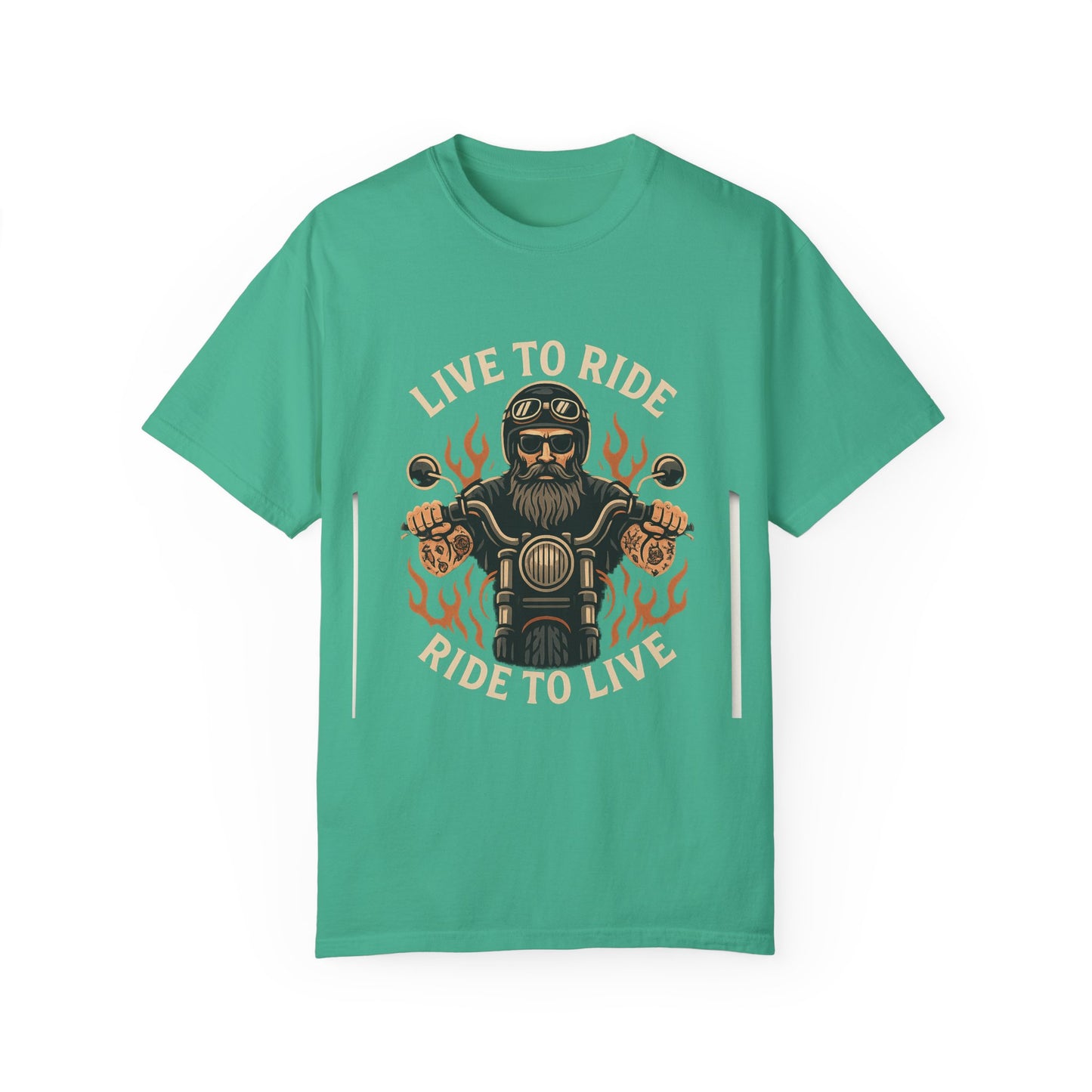 Live to Ride Graphic Unisex T-Shirt - Perfect for Bikers and Outdoors Enthusiasts