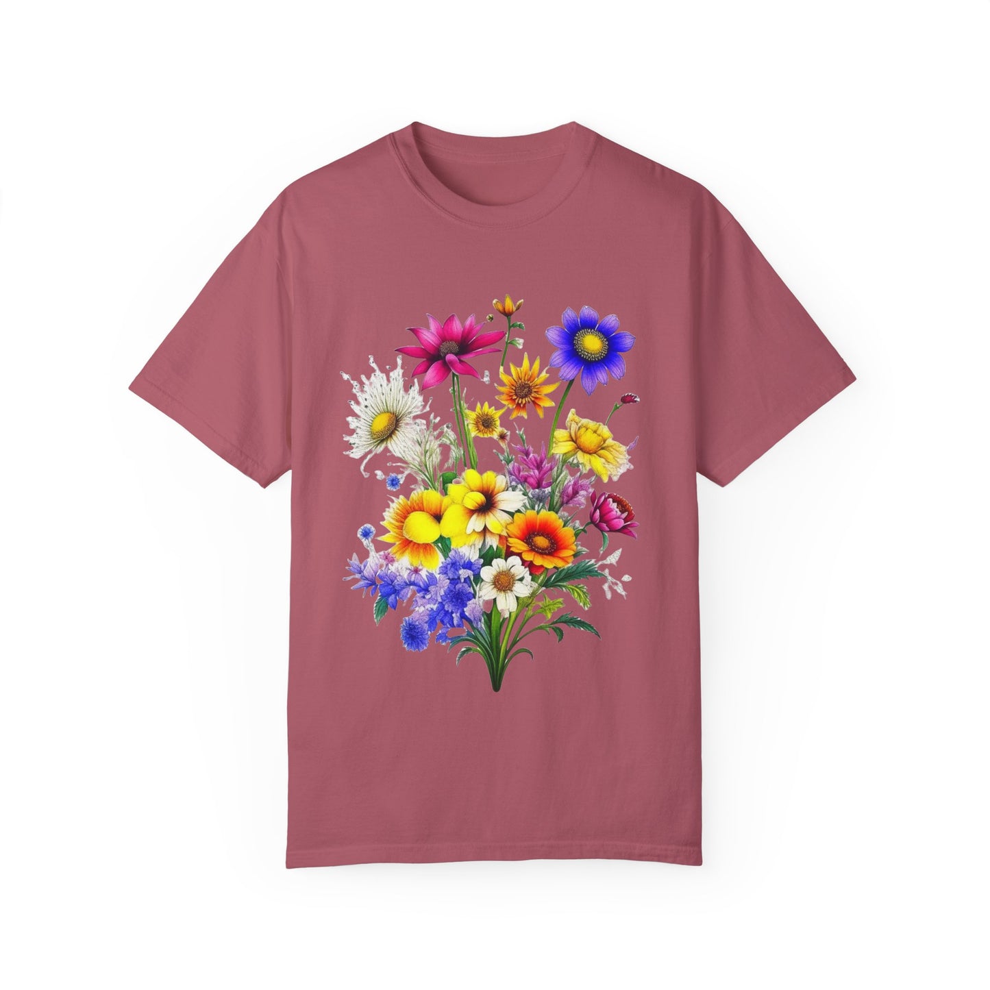 Floral Bouquet Unisex T-Shirt – Perfect for Spring Celebrations