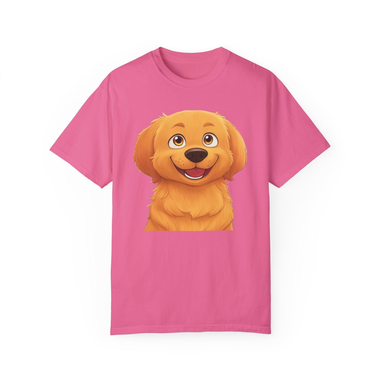 Cute Golden Retriever Graphic Unisex T-Shirt