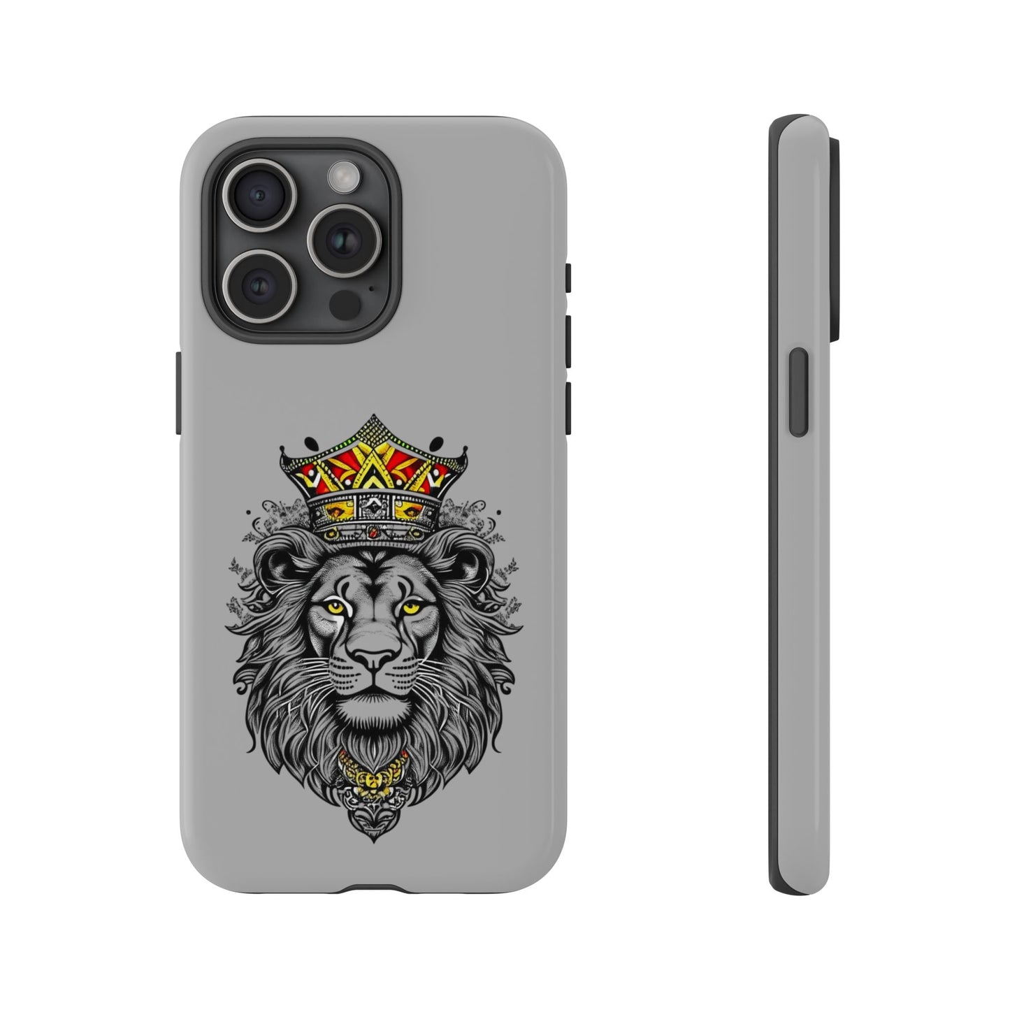 Lion King Phone Case - Tough Cases with Royal Crown Design