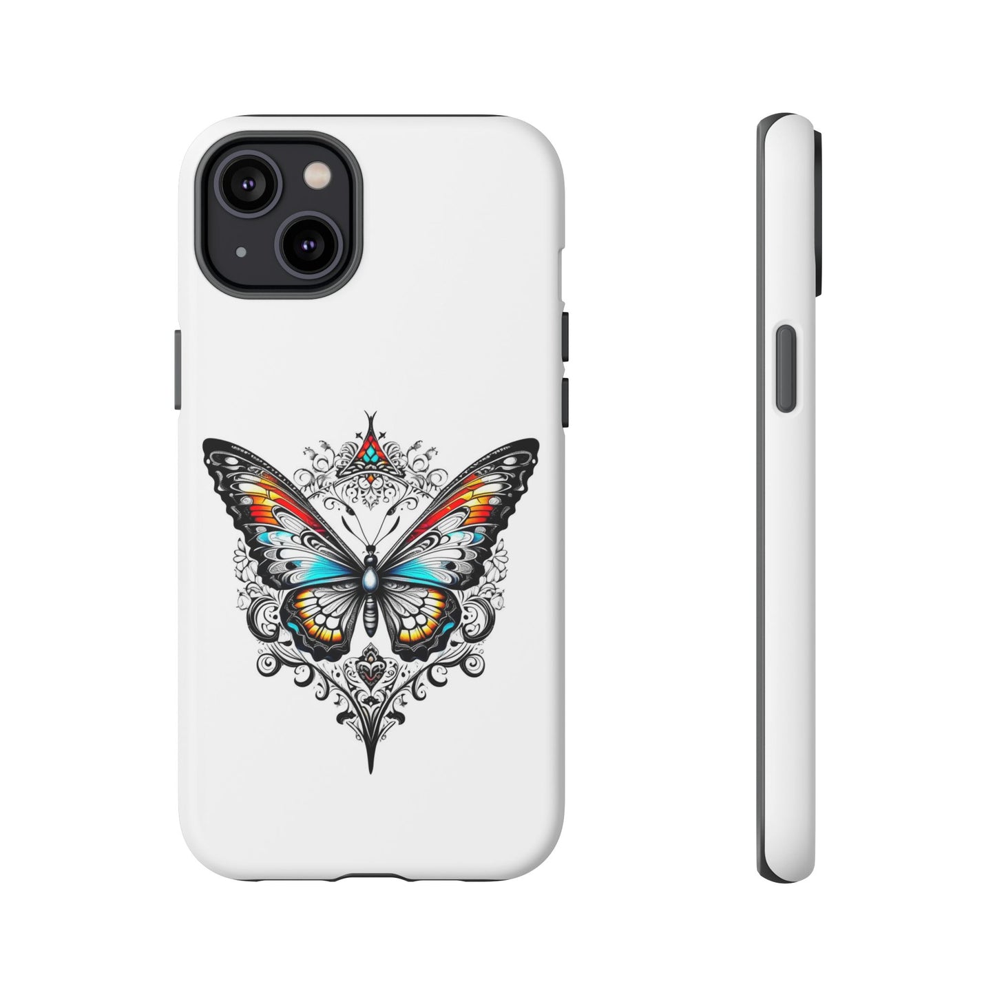 Butterfly Tough Case - Stylish Phone Protection
