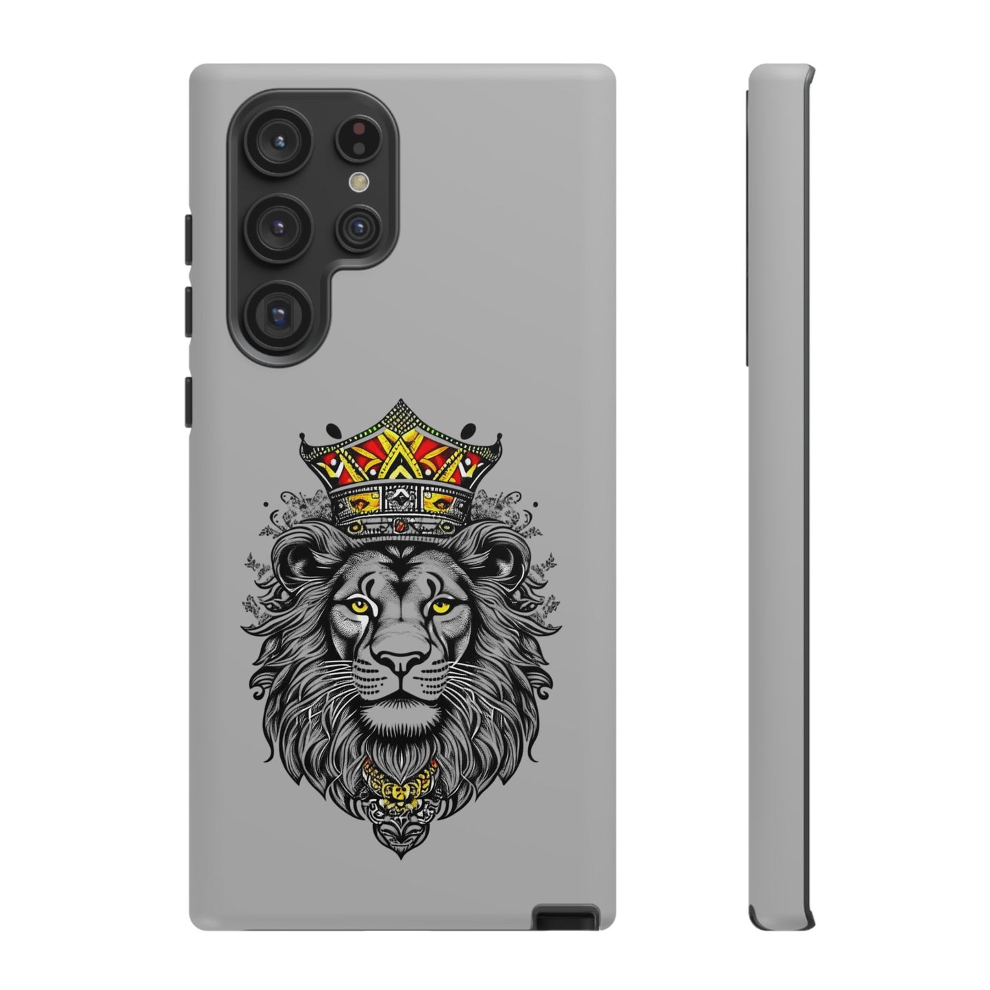 Lion King Phone Case - Tough Cases with Royal Crown Design