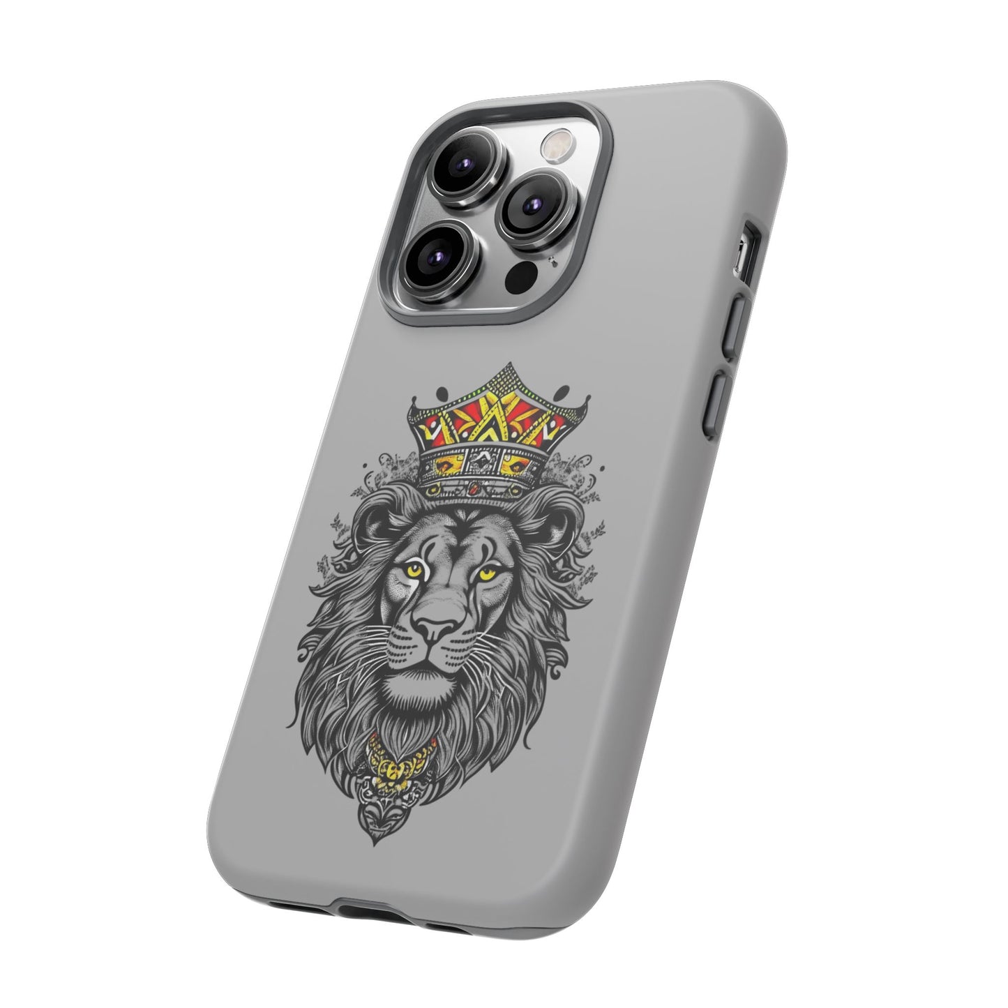 Lion King Phone Case - Tough Cases with Royal Crown Design