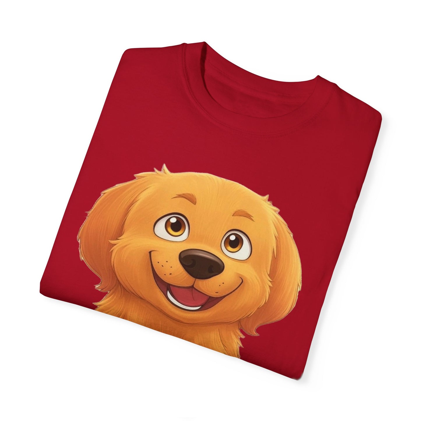 Cute Golden Retriever Graphic Unisex T-Shirt