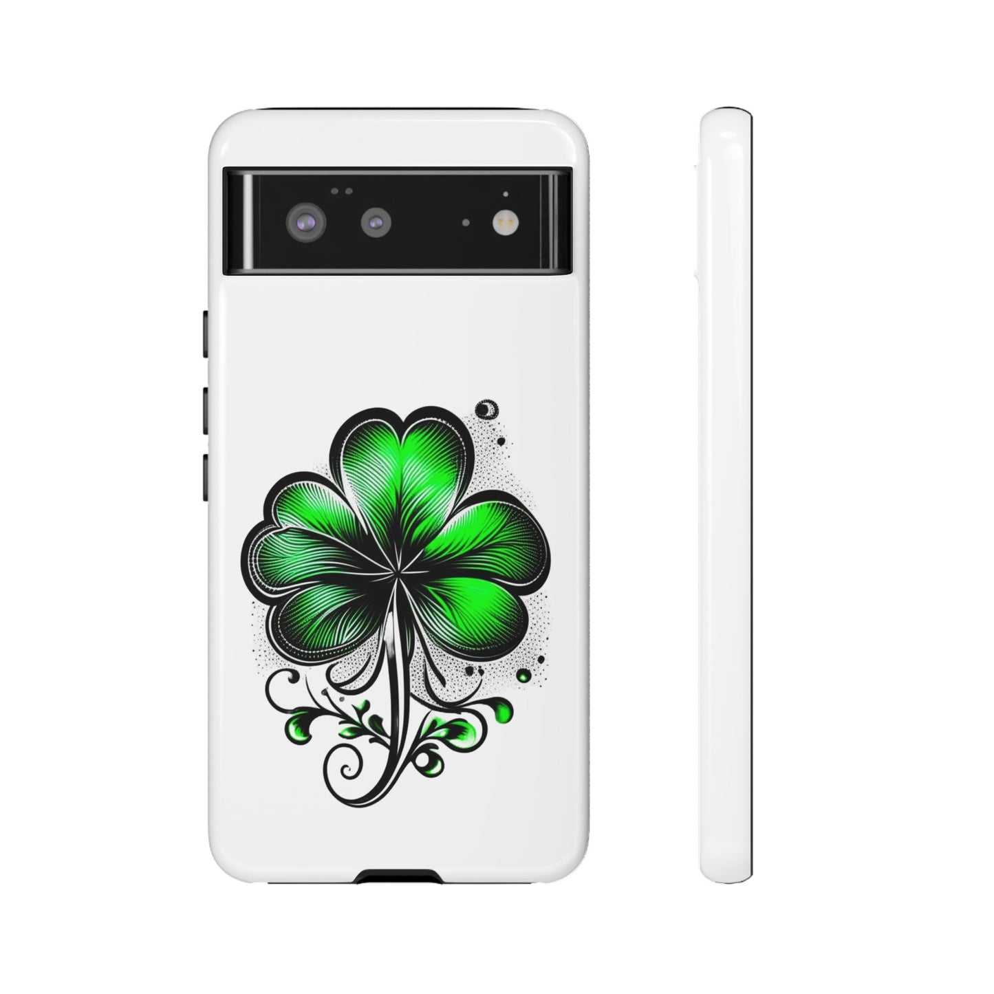 St. Patrick's Day Shamrock Phone Case - Tough & Stylish