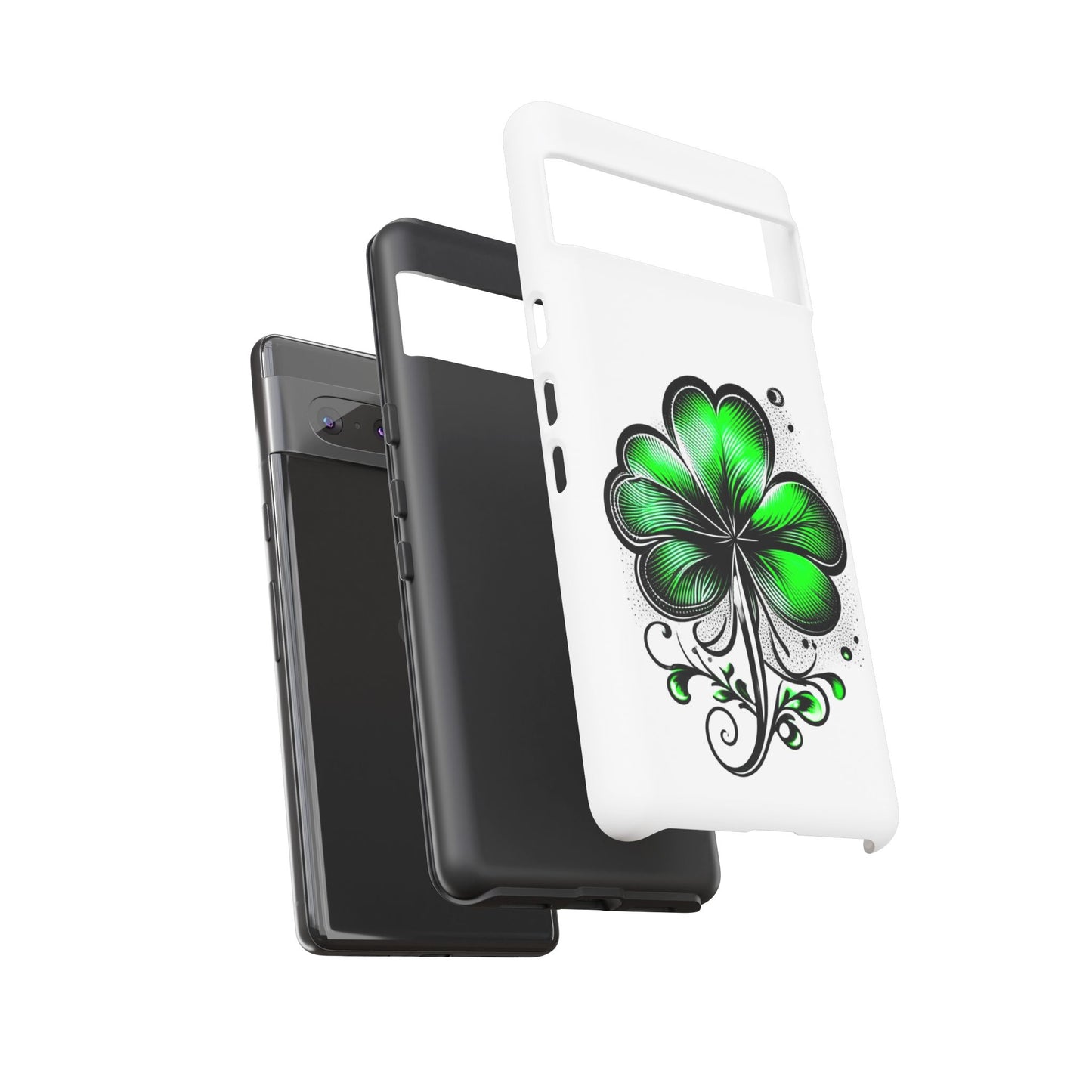 St. Patrick's Day Shamrock Phone Case - Tough & Stylish