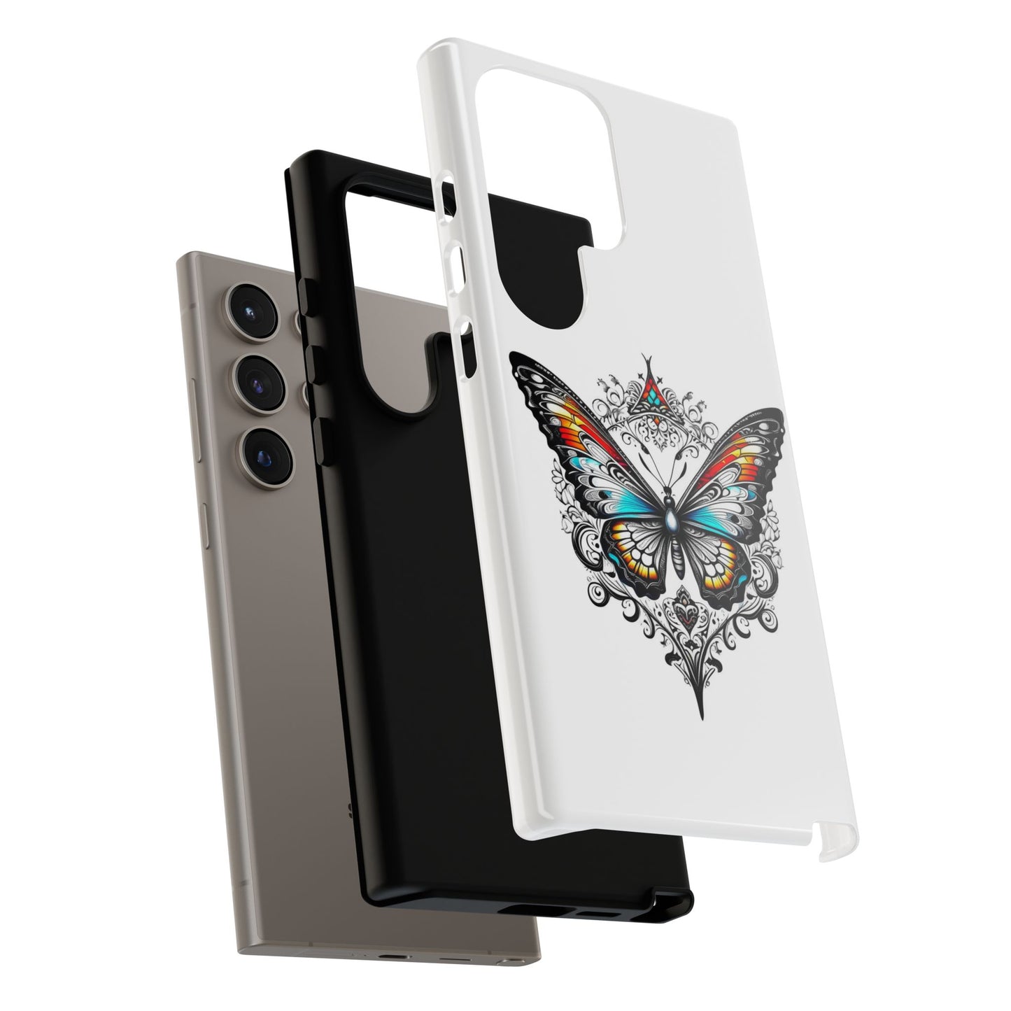 Butterfly Tough Case - Stylish Phone Protection