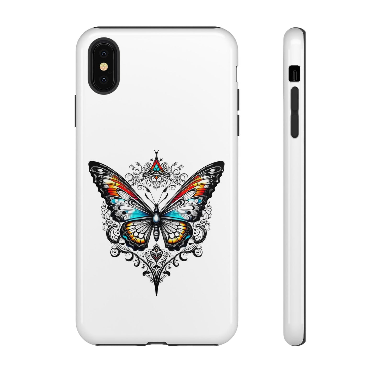 Butterfly Tough Case - Stylish Phone Protection