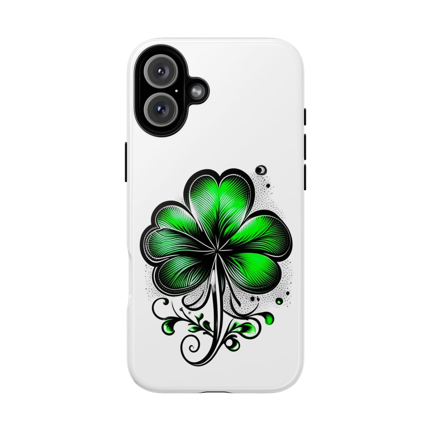 St. Patrick's Day Shamrock Phone Case - Tough & Stylish