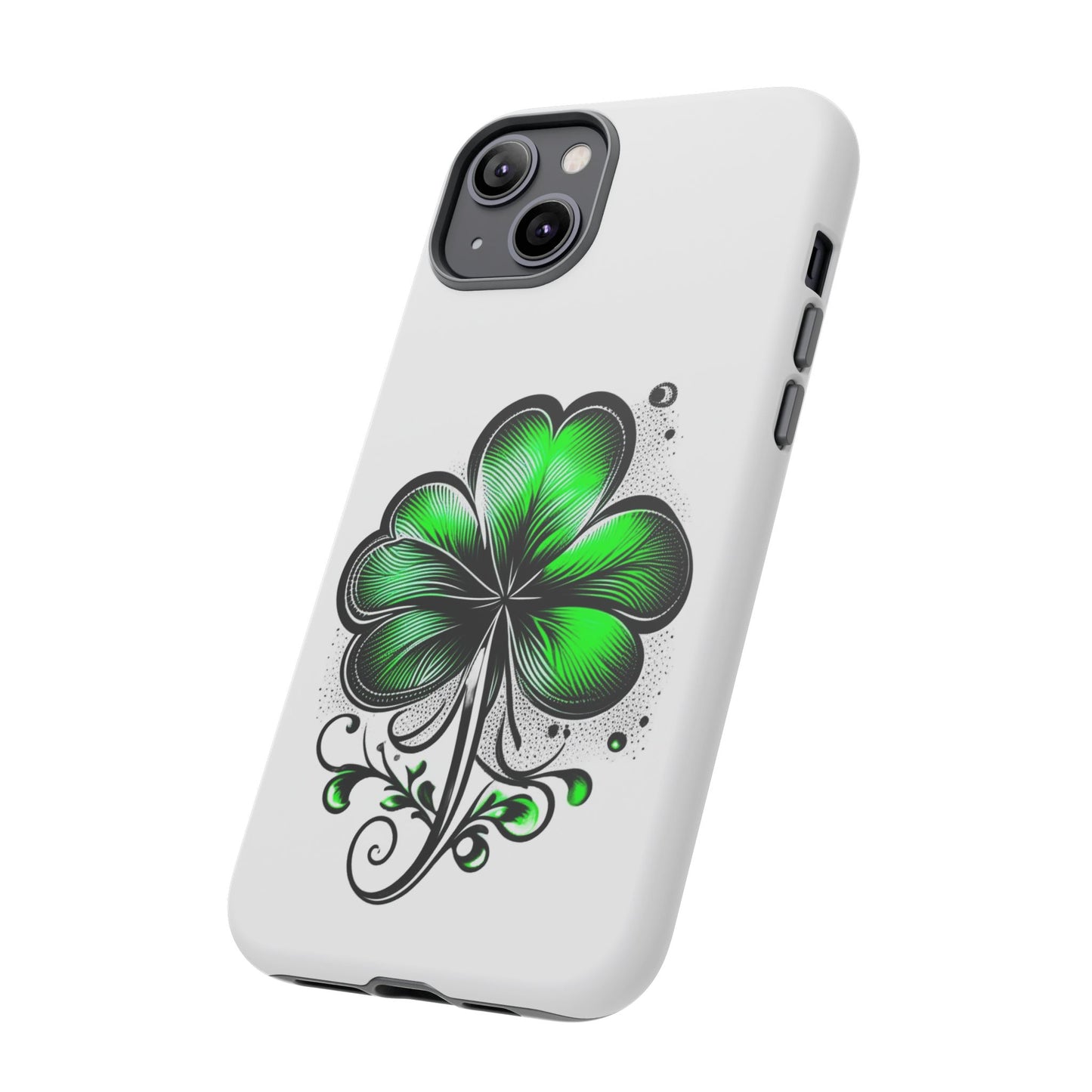 St. Patrick's Day Shamrock Phone Case - Tough & Stylish
