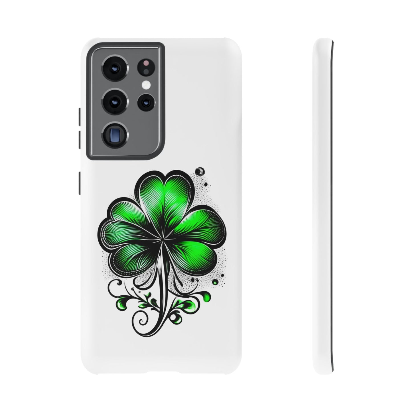 St. Patrick's Day Shamrock Phone Case - Tough & Stylish