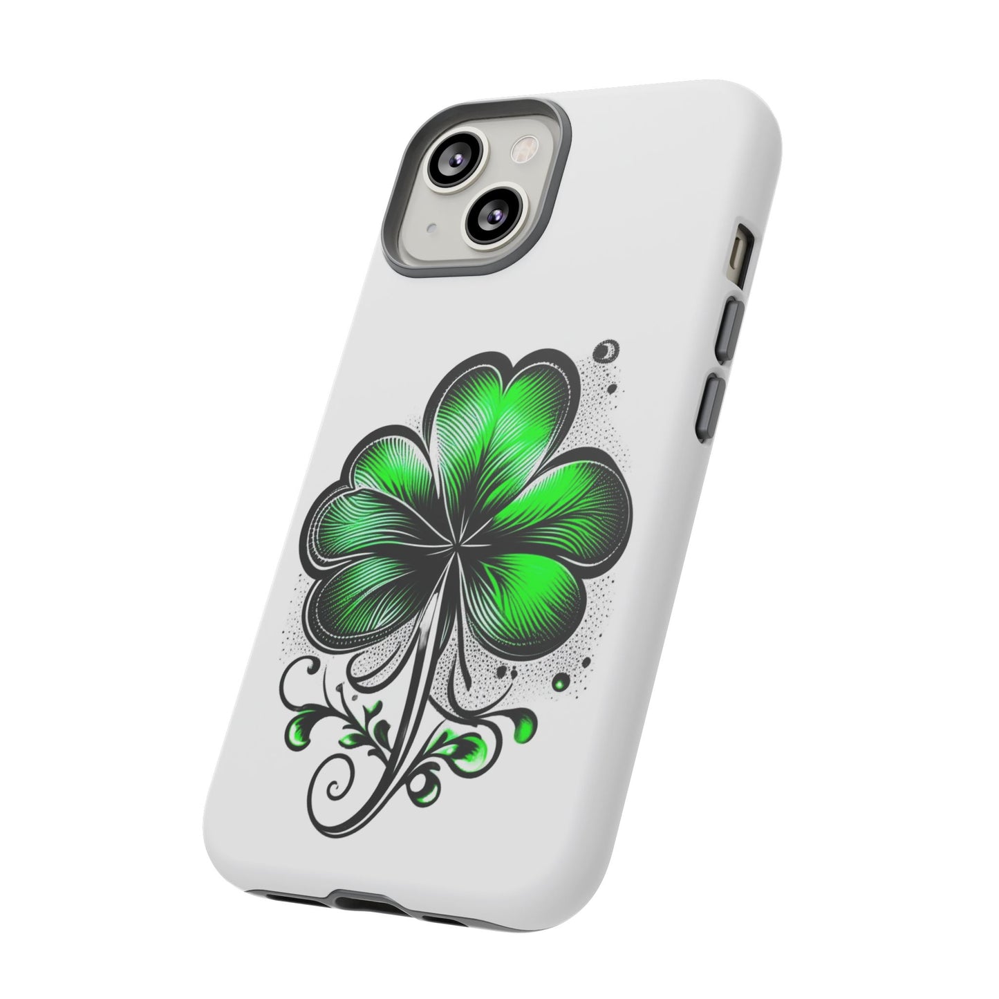 St. Patrick's Day Shamrock Phone Case - Tough & Stylish