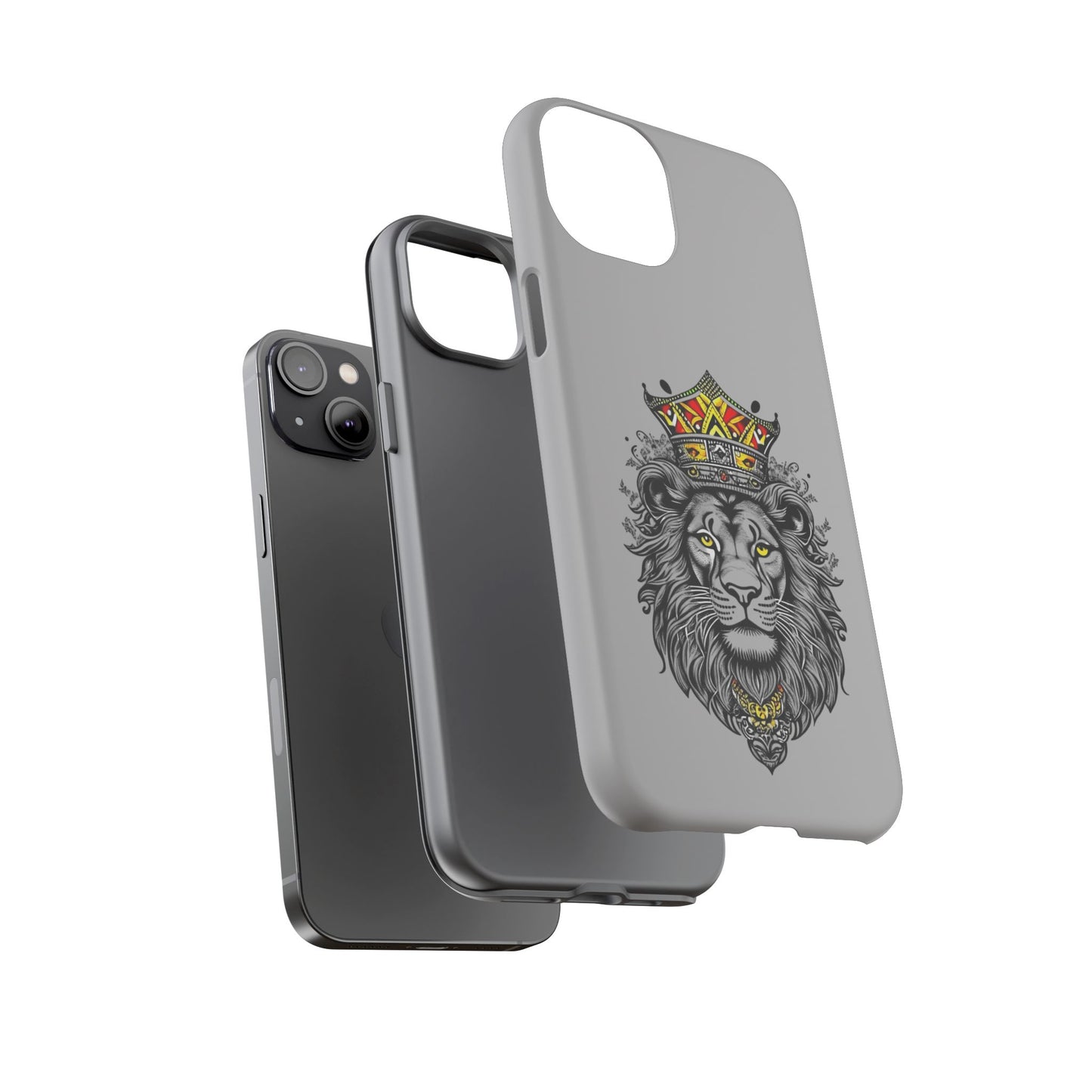 Lion King Phone Case - Tough Cases with Royal Crown Design