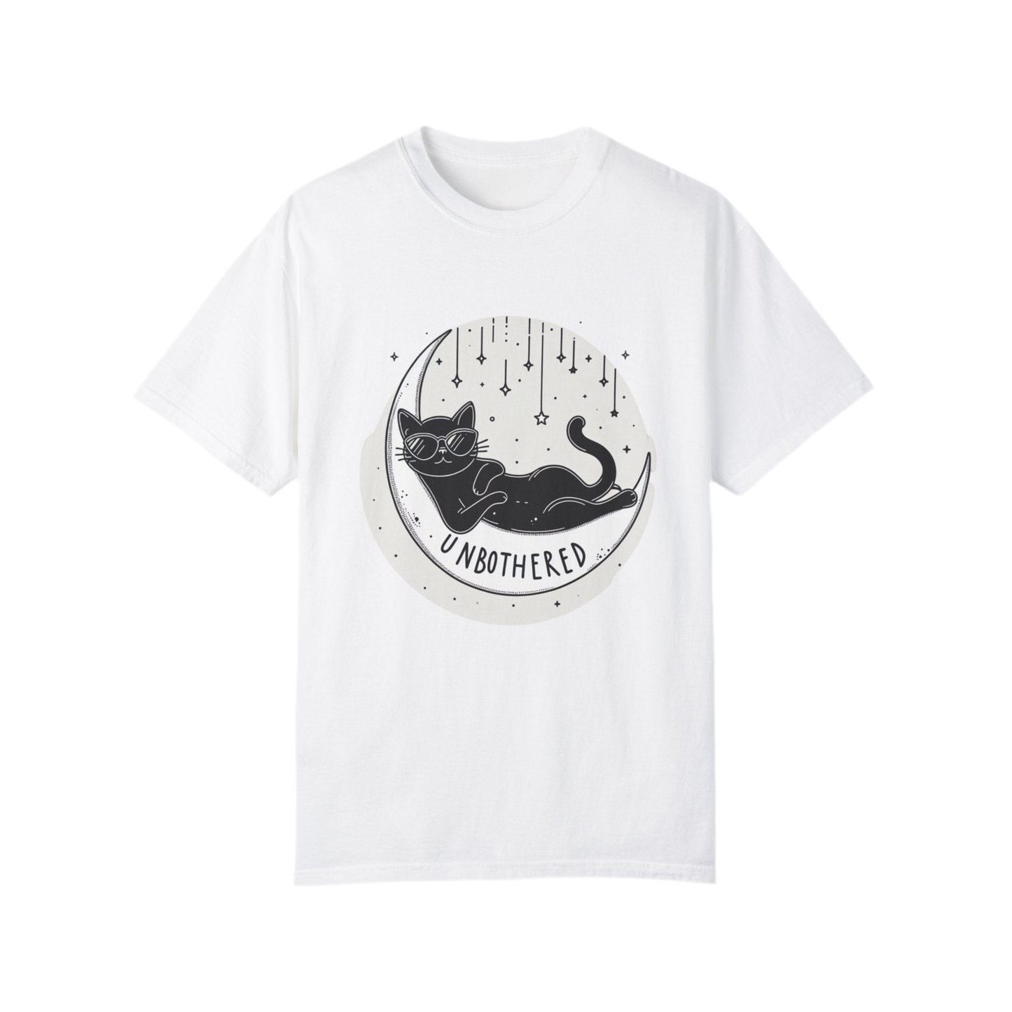 Unbothered Cat T-Shirt for Chill Vibes