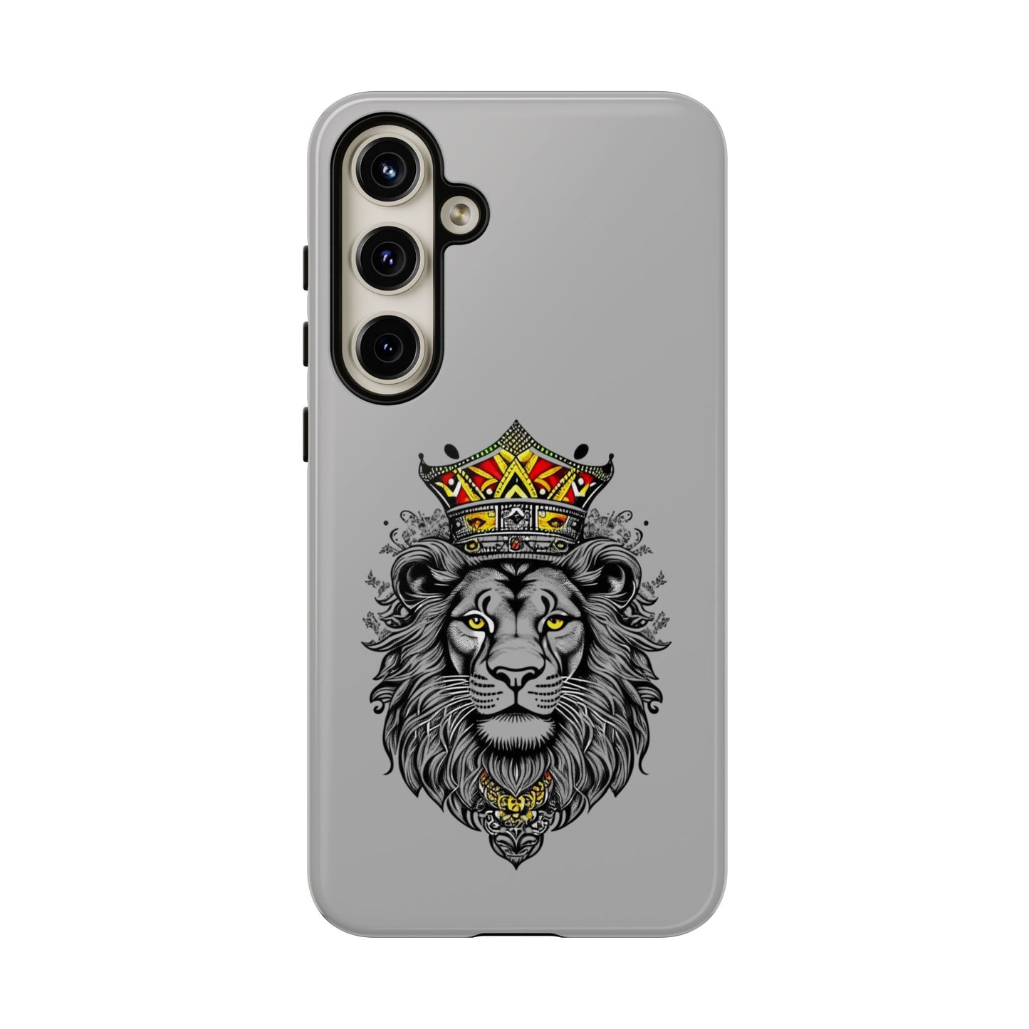Lion King Phone Case - Tough Cases with Royal Crown Design