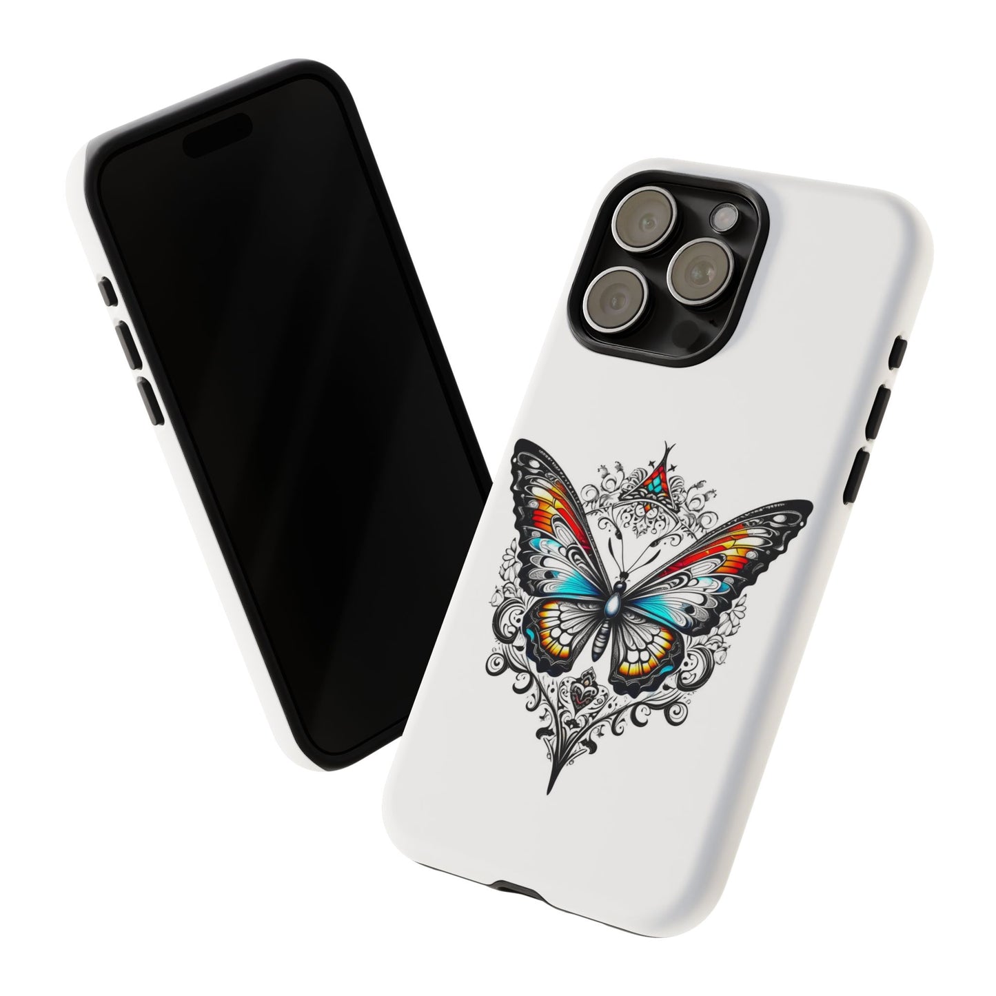 Butterfly Tough Case - Stylish Phone Protection