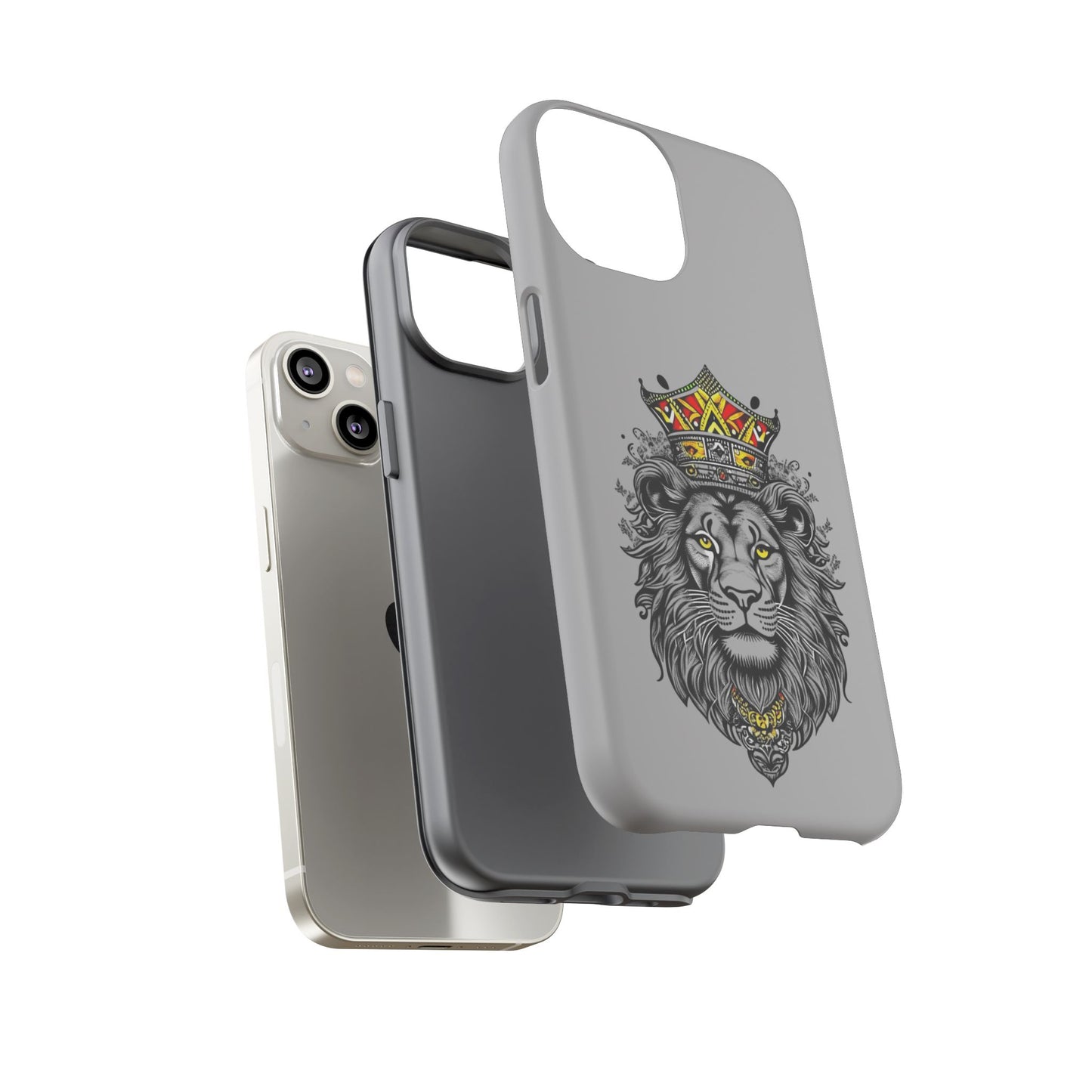 Lion King Phone Case - Tough Cases with Royal Crown Design