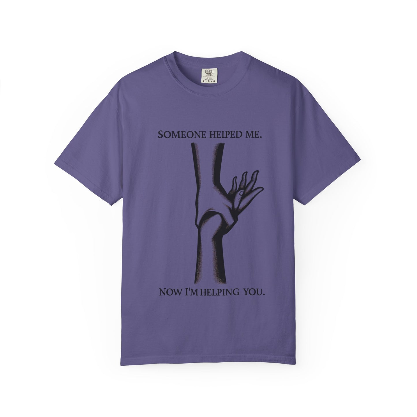 Helping Hands T-Shirt, Inspiring Tee for Supportive Souls, Gift for Friends, Family, and Community, Perfect for Any Occasion